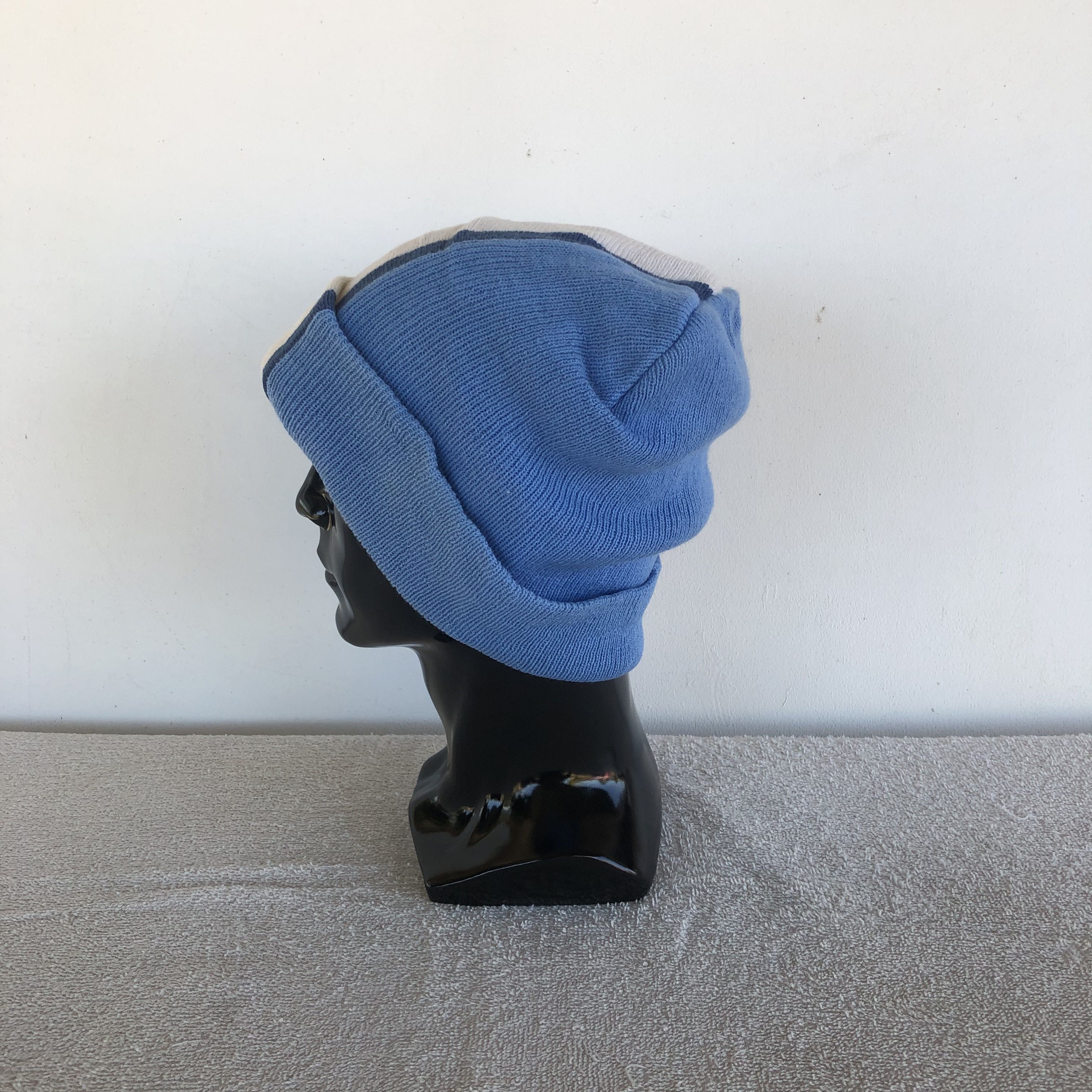 Japanese Brand × Vintage Vintage 90s Japanese Unknown Knitted Beanie Snow Caps Hats Size ONE SIZE - 4 Thumbnail