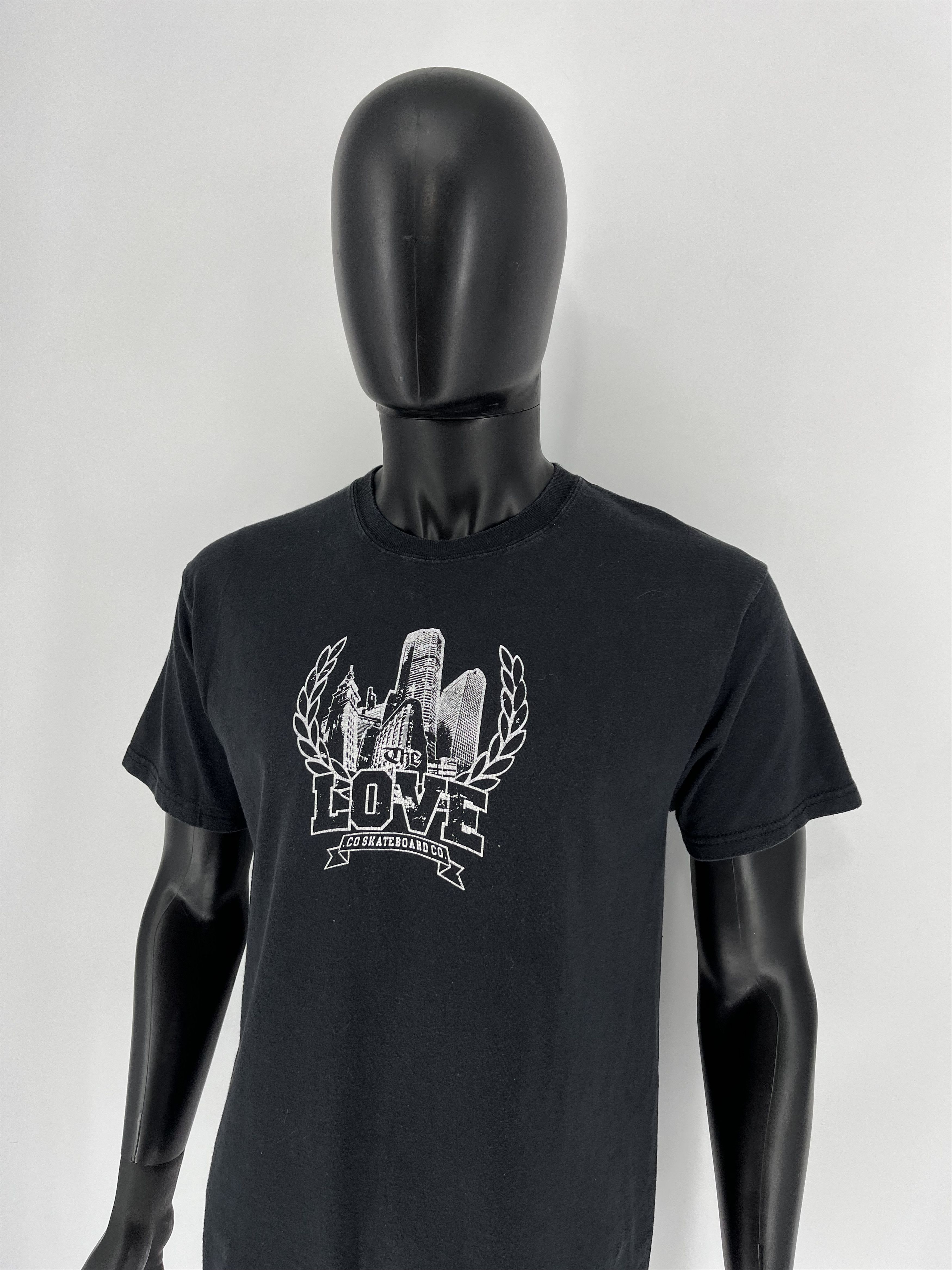 Think Skateboards × Vintage Rare Design Vintage Love Skateboard T-shirt 90s Size US M / EU 48-50 / 2 - 1 Thumbnail
