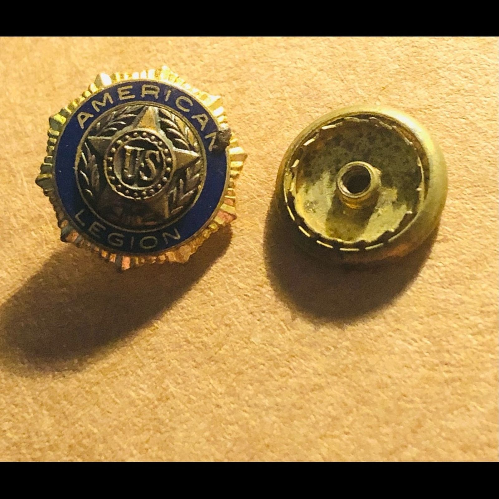 Other Antique 1866 American Legion suit uniform button cover Size ONE SIZE - 7 Thumbnail