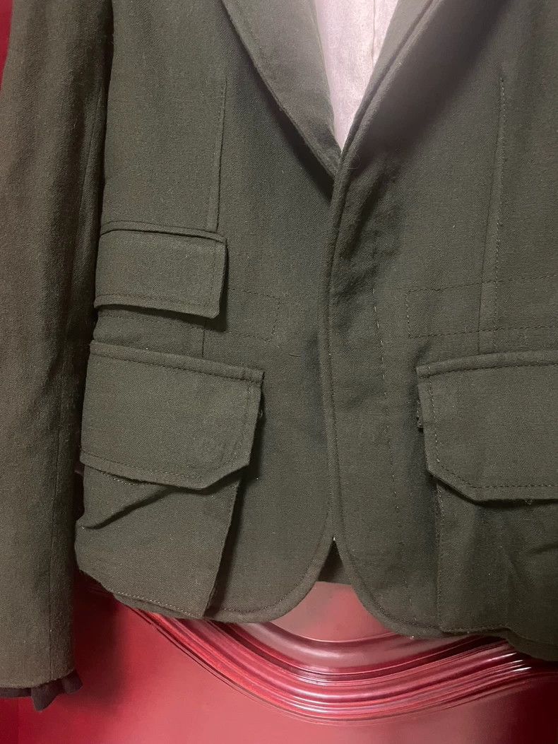 Haider Ackermann Haider AckermannAsymmetric jacket 2503-Nextarrow Size US XXS / EU 40 - 2 Thumbnail