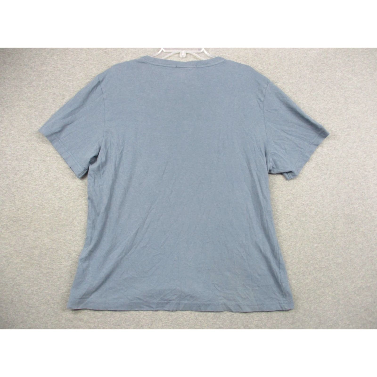 Frye Frye Shirt XL Men's Blue Logo Shirt Graphic Print Crew Neck Short Sleeve Size US XL / EU 56 / 4 - 4 Thumbnail