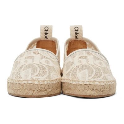 Chloe o1loc1c1024 Woody Espadrillas in Mid Beige Size US 7 / IT 37 - 2 Thumbnail
