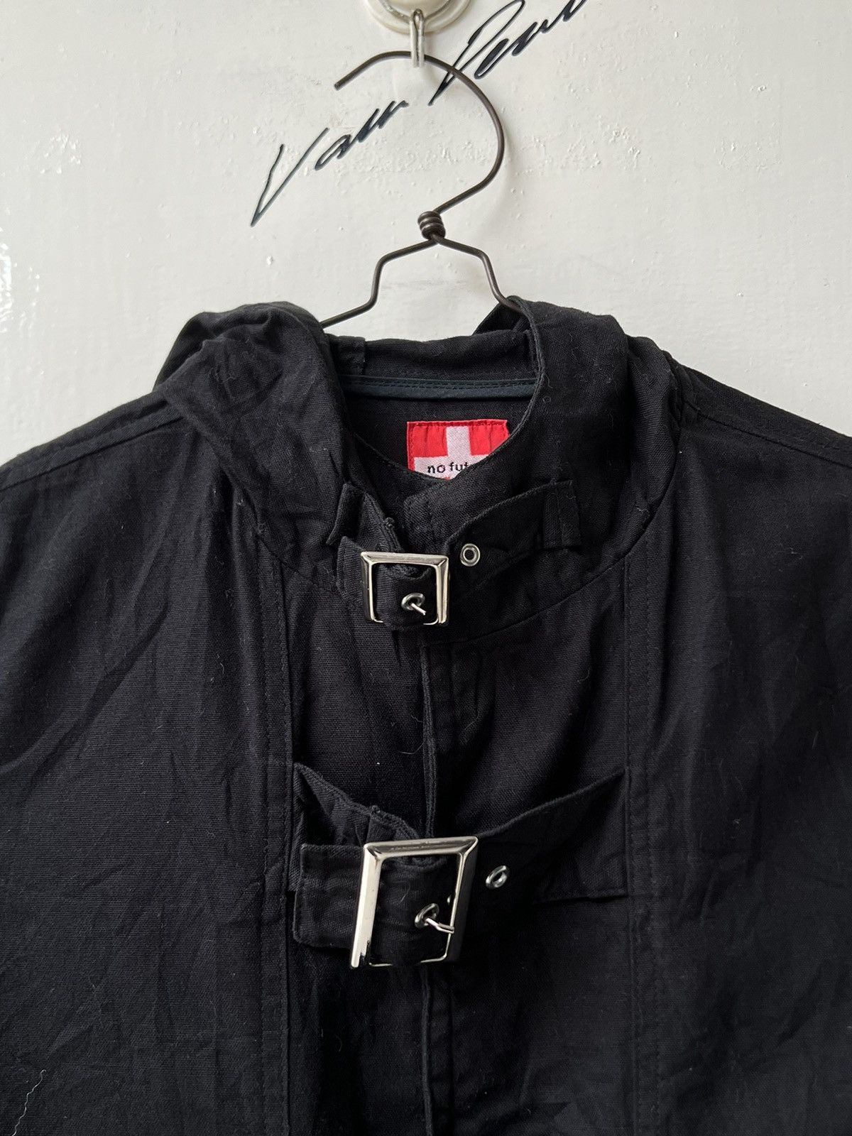 No Future No Future Punk Bondage Black Hood Size XS / US 0-2 / IT 36-38 - 4 Thumbnail