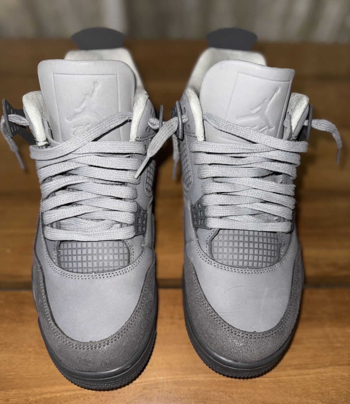 Jordan Brand Air Jordan 4 Wet Cement Paris Olympic Size US 9.5 / EU 42-43 - 3 Thumbnail