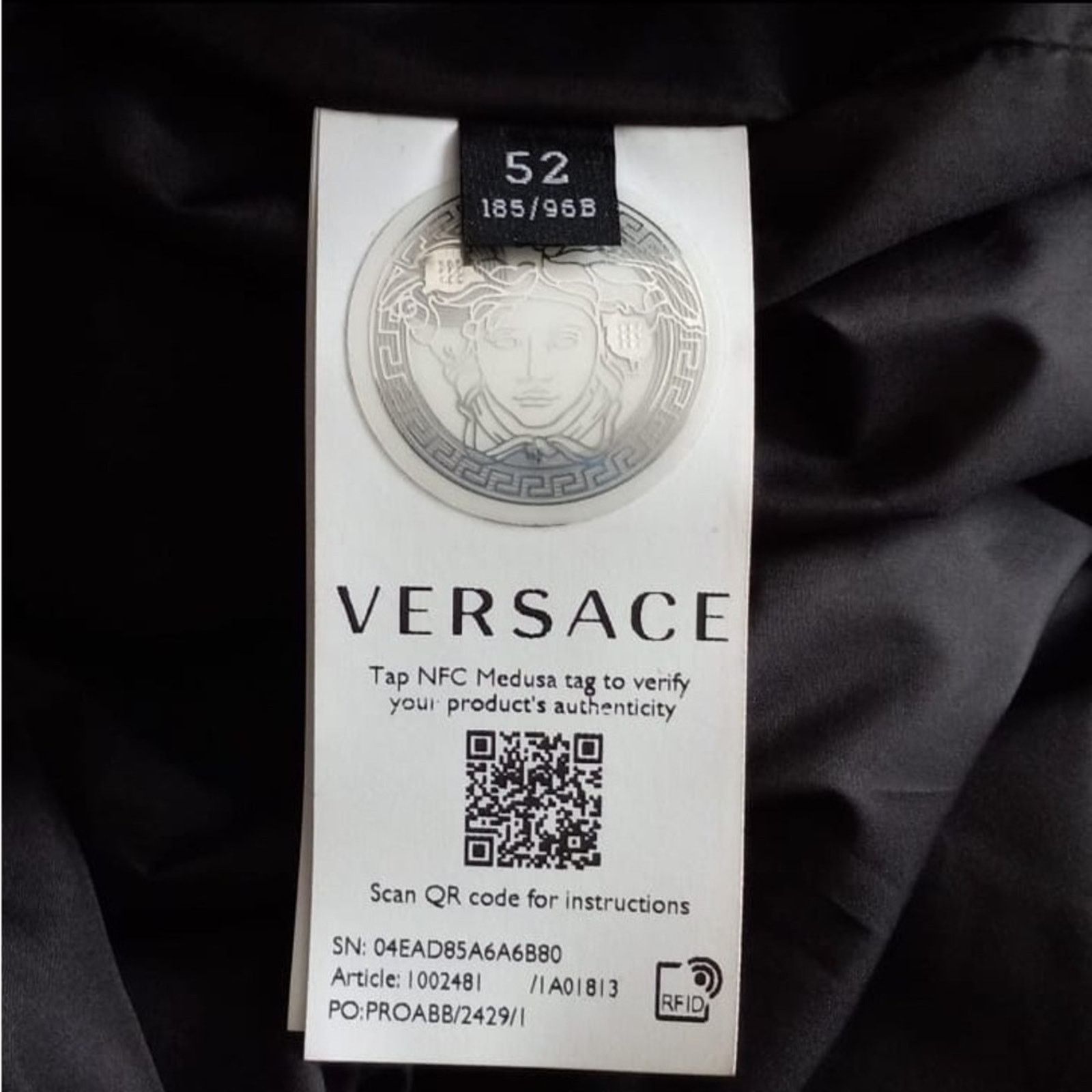 Versace Versace Panelled Hooded Track Jacket Size EU:52/US: XL. NWT Size US XL / EU 56 / 4 - 10 Thumbnail