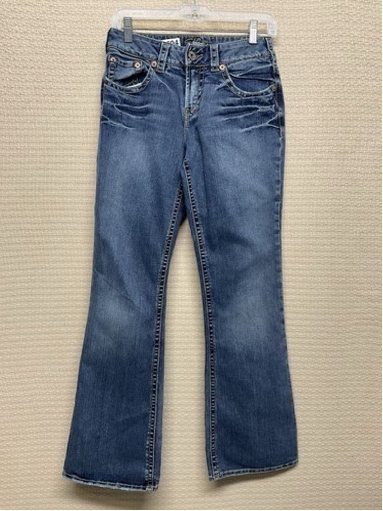 Silver Jeans Co. Silver Jeans Suki Grunge Surplus Bootcut Jeans Women 28x32 Size 28" / US 6 / IT 42 - 10 Thumbnail
