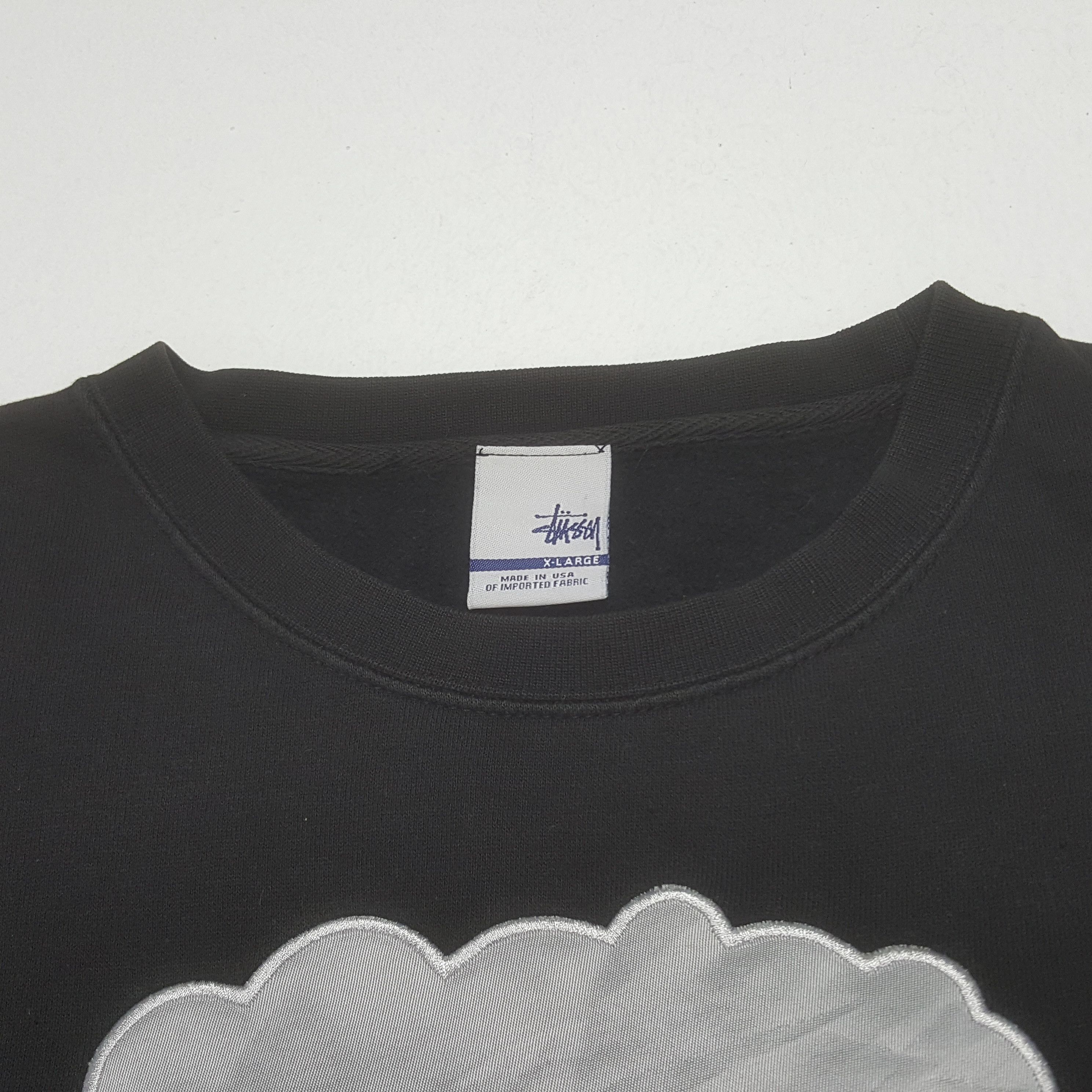Stussy × Vintage Vintage Stussy Streetwear Style Big Logo Sweatshirt Size US XXL / EU 58 / 5 - 5 Thumbnail
