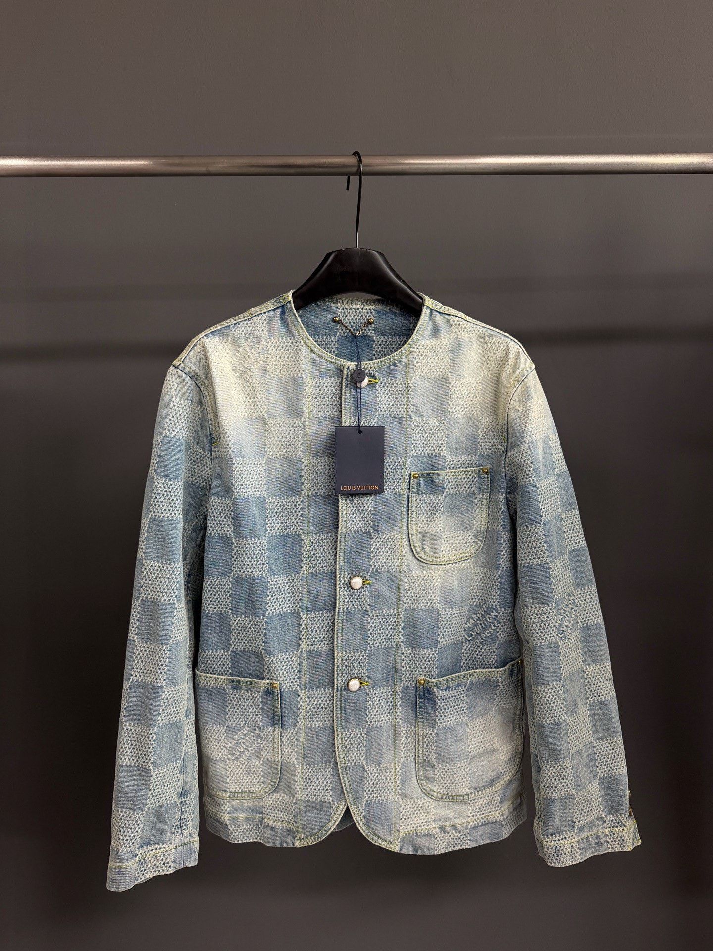 Louis Vuitton Louis Vuitton Retro Denim Jacket 46 Men Size US L / EU 52-54 / 3 - 1 Thumbnail
