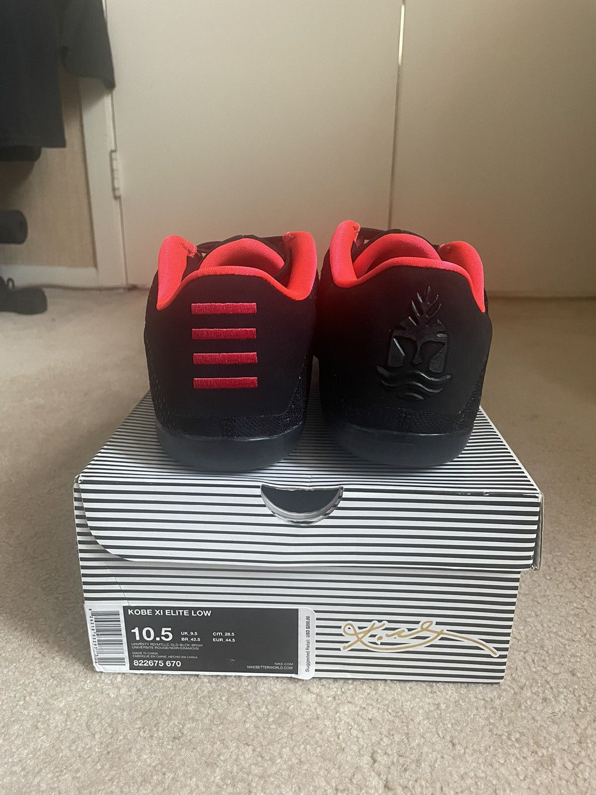 Nike Nike Kobe 11 Achilles Heel’ Size US 10.5 / EU 43-44 - 7 Thumbnail