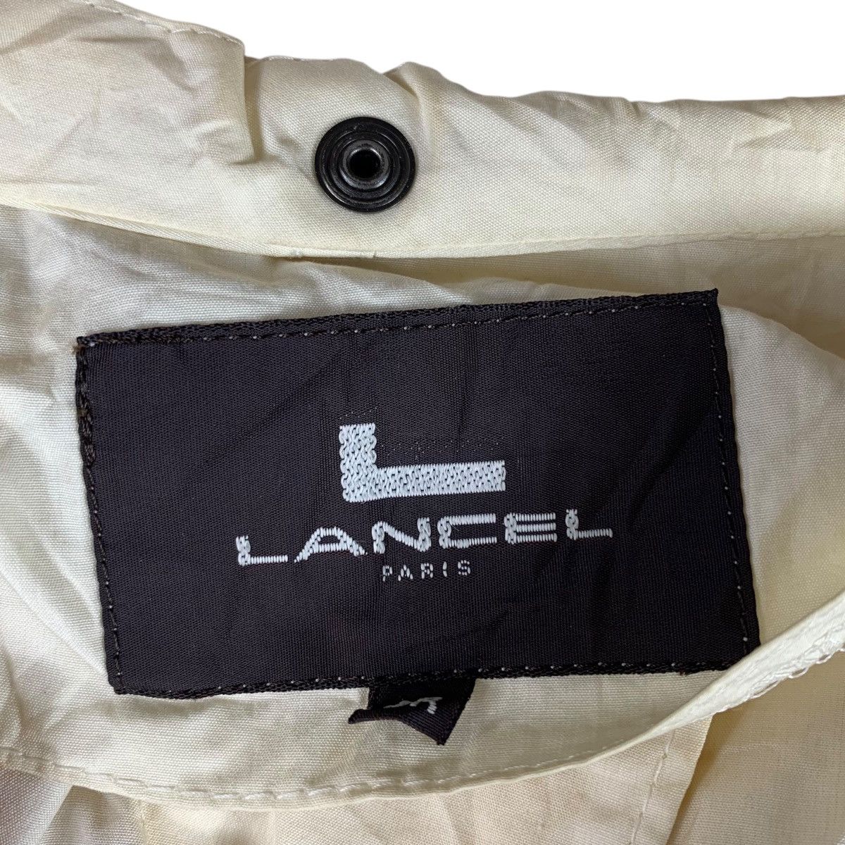 Lancel × Vintage Vintage LANCEL PARIS France Designer Light Hooded Jacket Size US XL / EU 56 / 4 - 7 Thumbnail