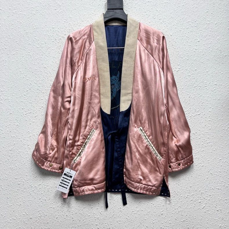 Visvim visvim 17SS Blue and Pink Imp Taoist Robe 2505-Nextarrow Size US S / EU 44-46 / 1 - 2 Thumbnail