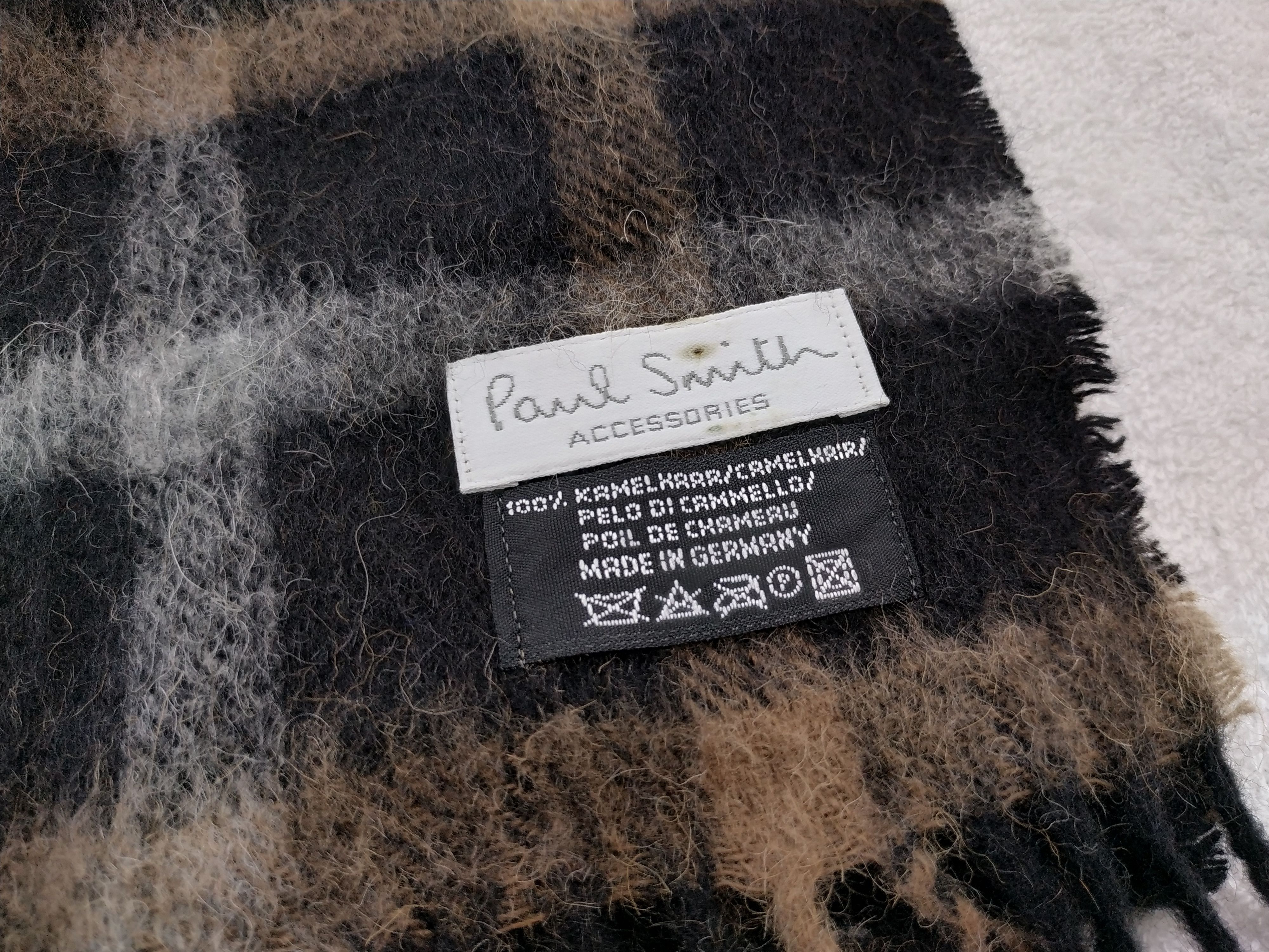 Paul Smith Vintage Paul Smith Cashmere Scarf/Muffler/Neckwear MF001 Size ONE SIZE - 5 Thumbnail