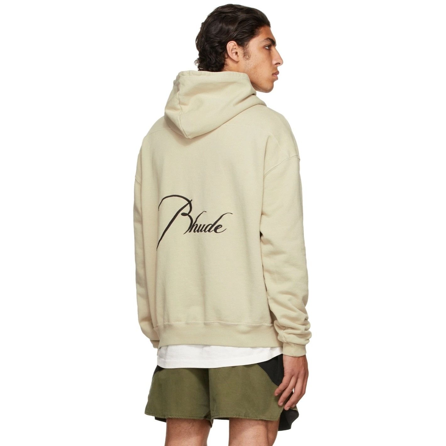Rhude NEW RHUDE SCRIPT TAUPE HOODIE SZ MEDIUM Size US M / EU 48-50 / 2 - 1 Thumbnail