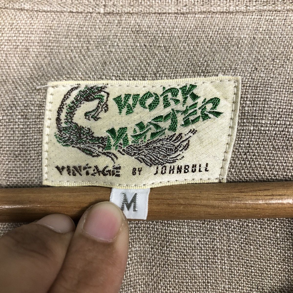 Japanese Brand × Vintage 📌Vintage Chore Worker Jacket Master Johnbull Issey Miyake Size US M / EU 48-50 / 2 - 18 Thumbnail