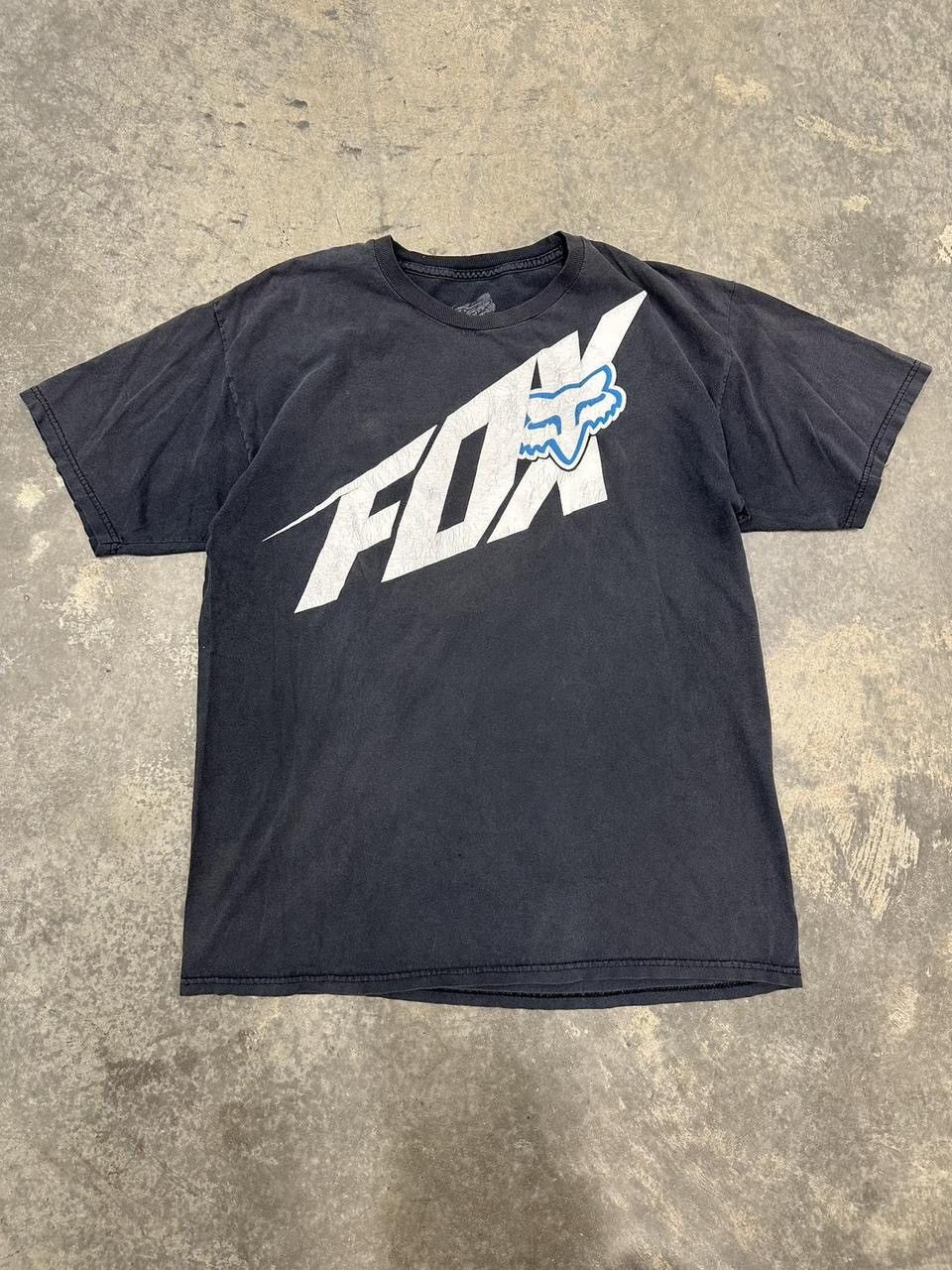 Fox Racing Vintage Fox Racing Faded Grunge Graphic Shirt Size Large Size US L / EU 52-54 / 3 - 1 Thumbnail