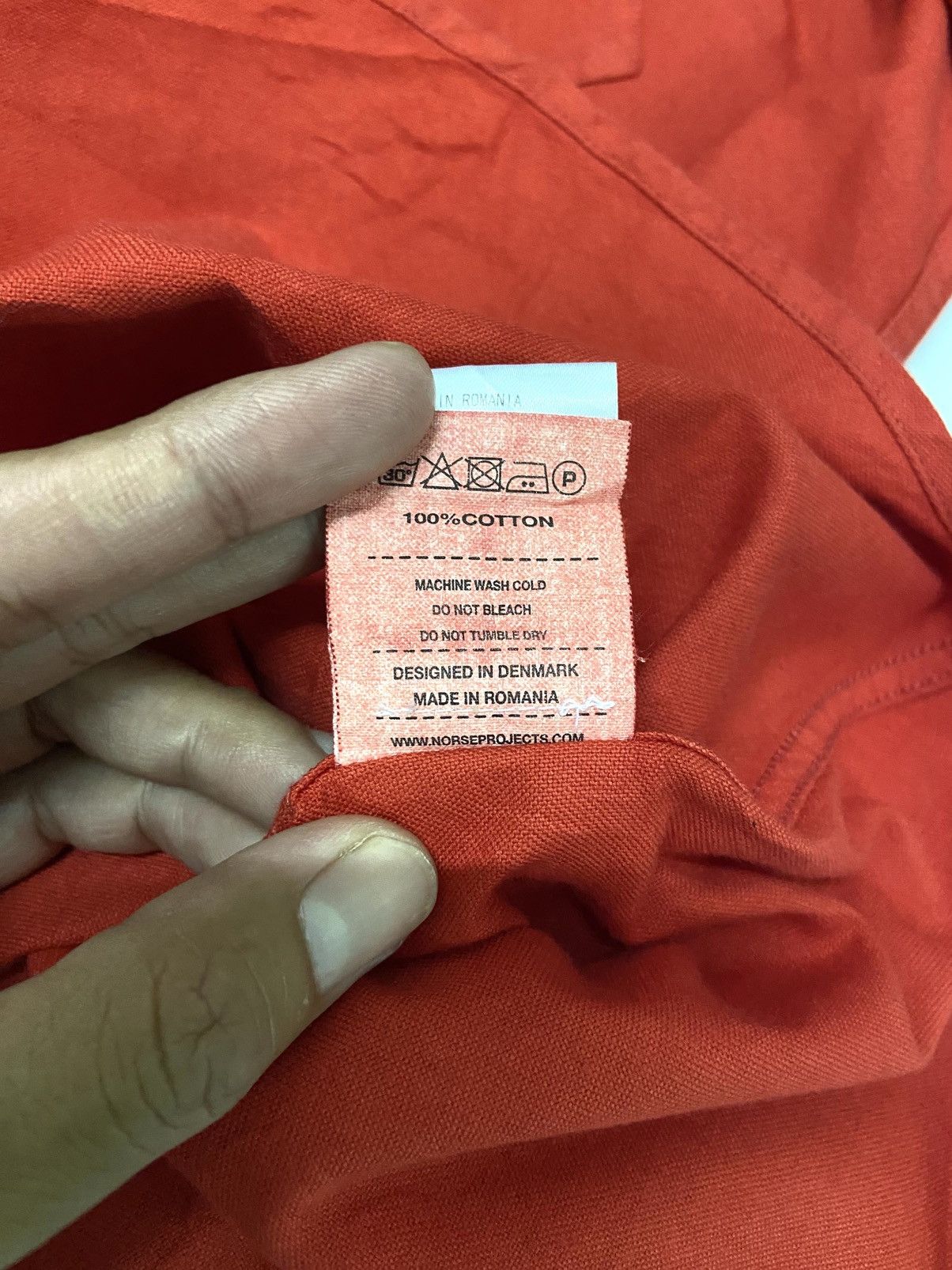 Norse Projects NORSE PROJECT : ANTON OVERDYED OXFORD Size US M / EU 48-50 / 2 - 14 Thumbnail