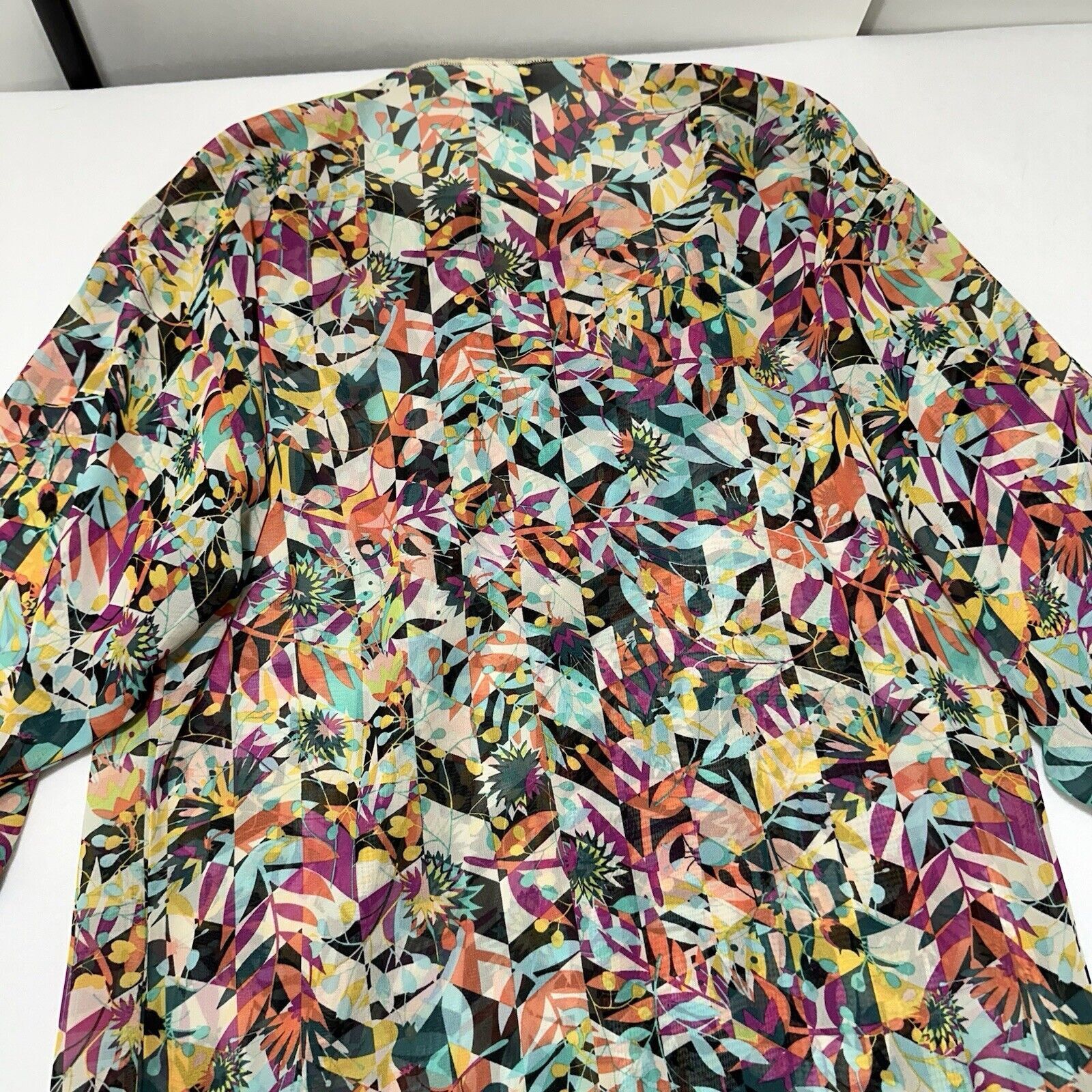 Other LuLaRoe Shirley Small Kimono Cardigan Open Front Sheer Size S / US 4 / IT 40 - 11 Thumbnail