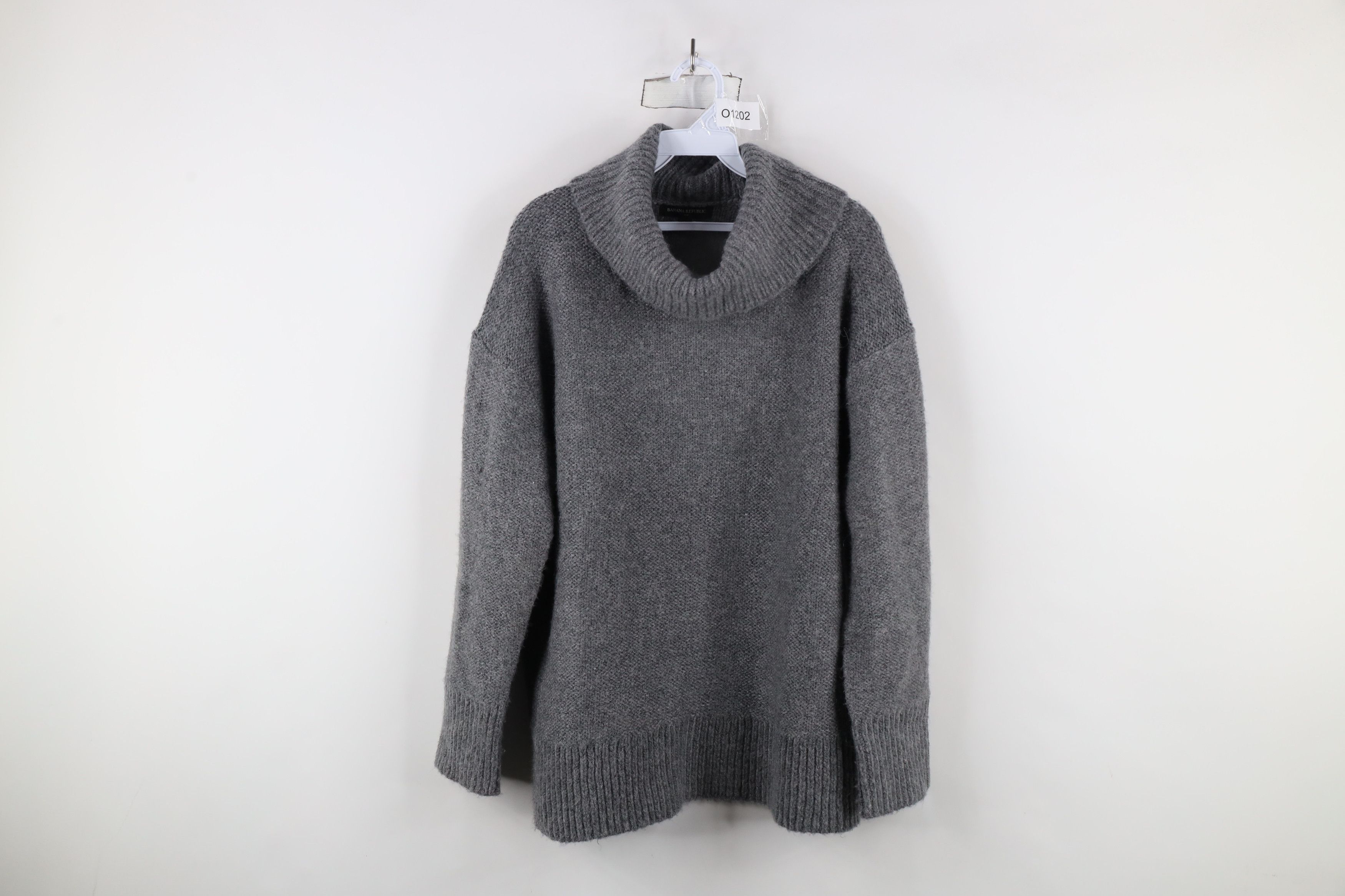 Banana Republic × Vintage Vintage Banana Republic Wool Blend Knit Turtleneck Sweater Size M / US 6-8 / IT 42-44 - 1 Thumbnail