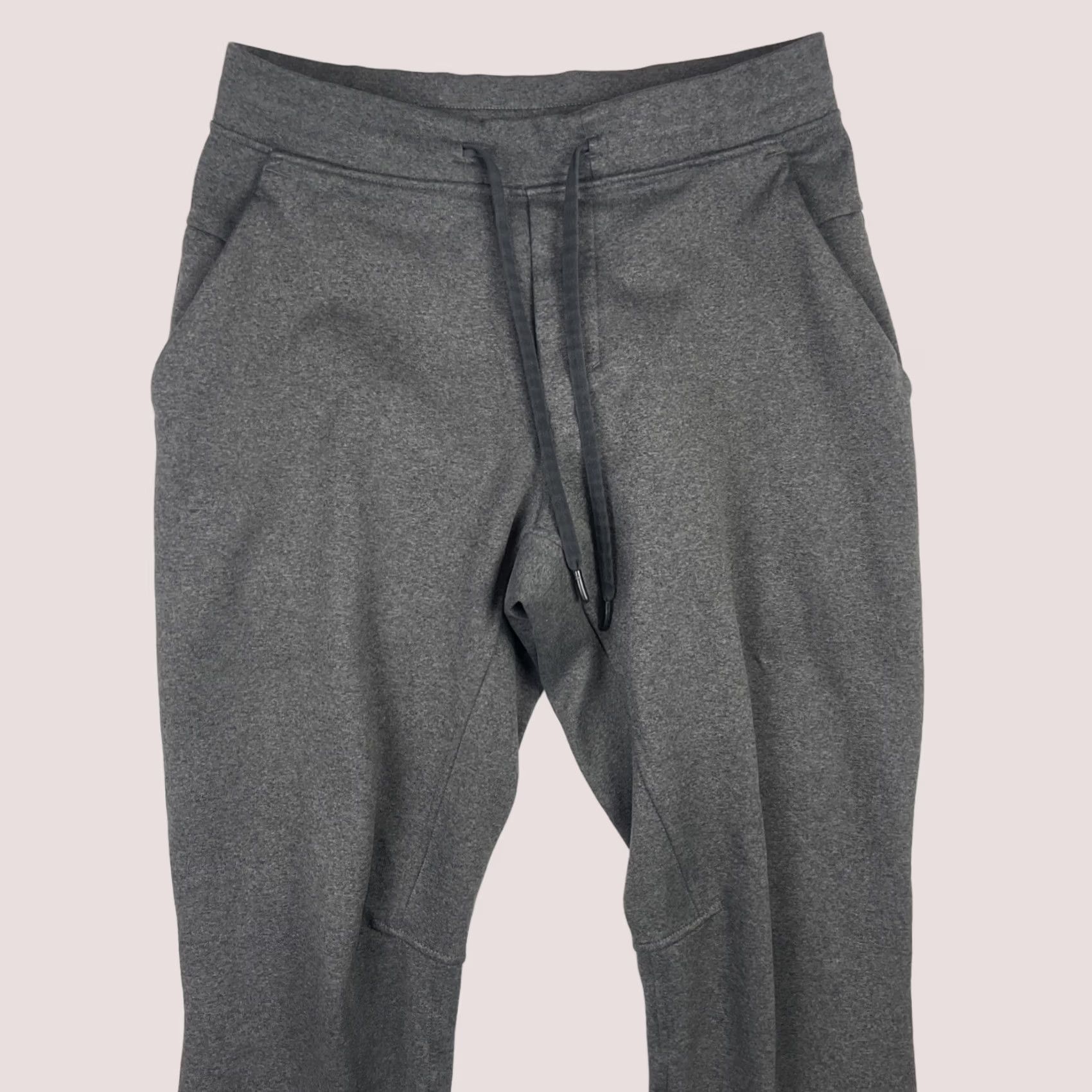 Lululemon Lululemon Cross Cut Jogger Mens Medium Dark Gray Tapered Leg Drawstring Active Size US 31 - 1 Thumbnail