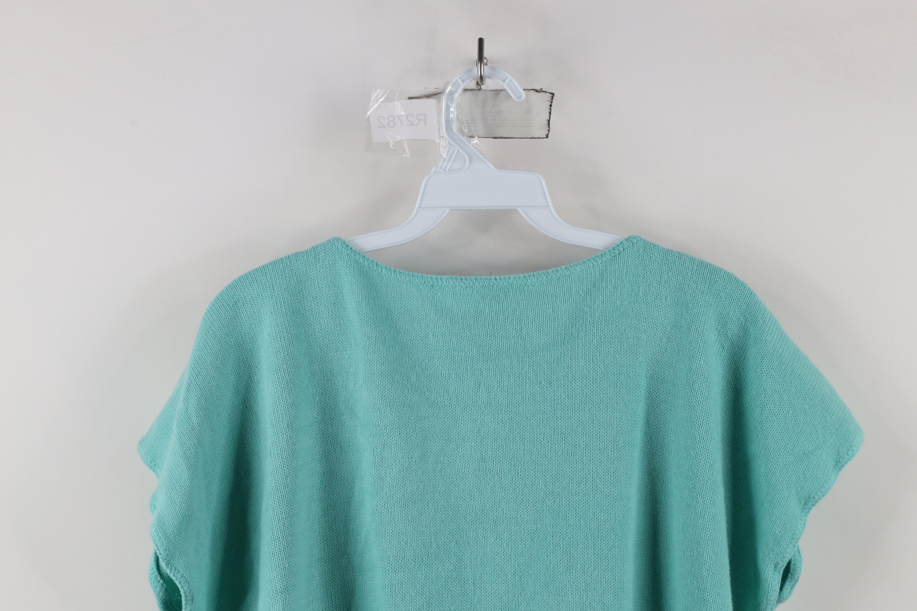 Vintage Vintage 80s 90s Streetwear Flower Knit Dolman Sleeve Sweater Size L / US 10 / IT 46 - 11 Thumbnail