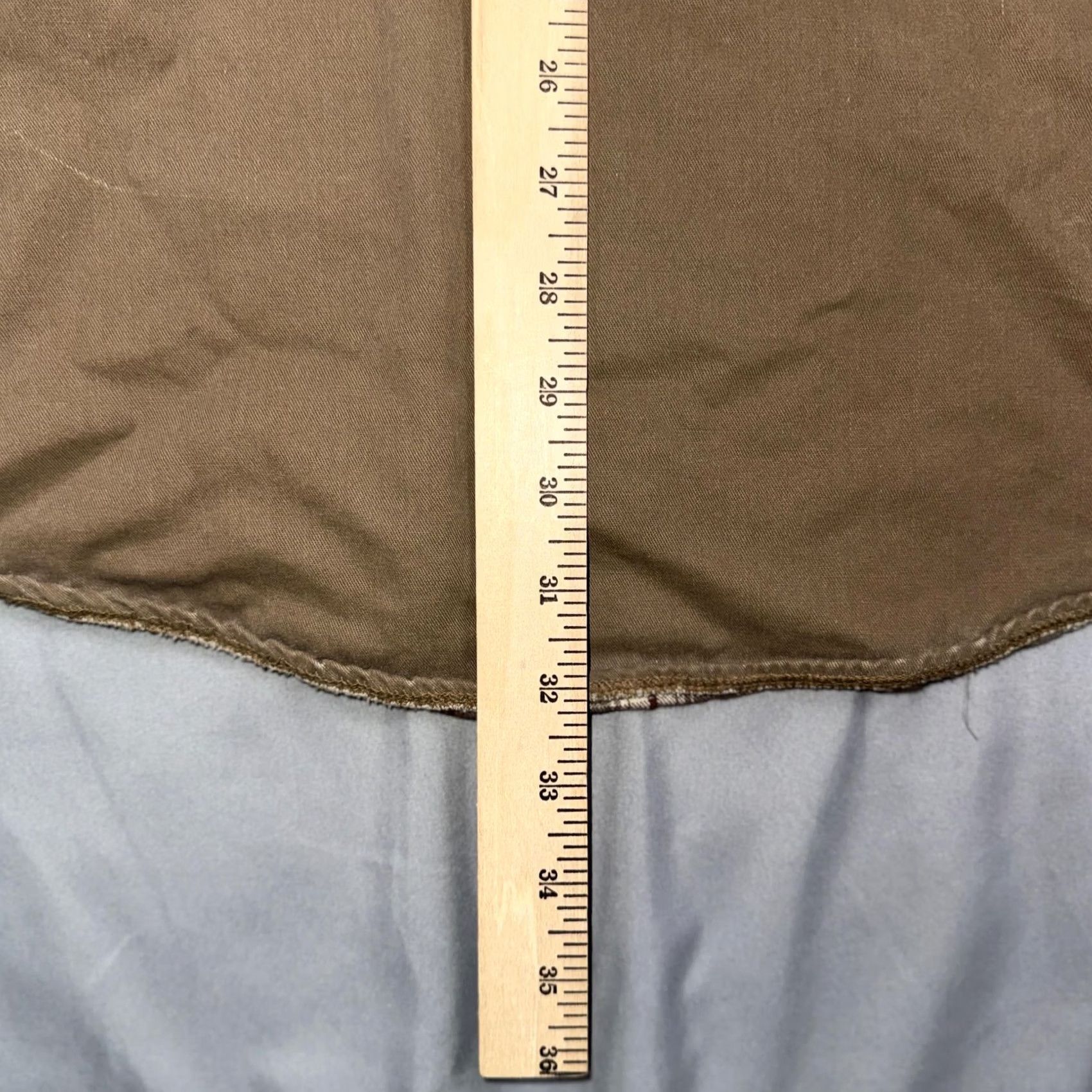 Vintage L.L. Bean Shirt Jacket Brown XL Regular Fit Button-Up Twill Lined Pockets Men’s Casual Fall Vintage: No Size US XL / EU 56 / 4 - 7 Thumbnail