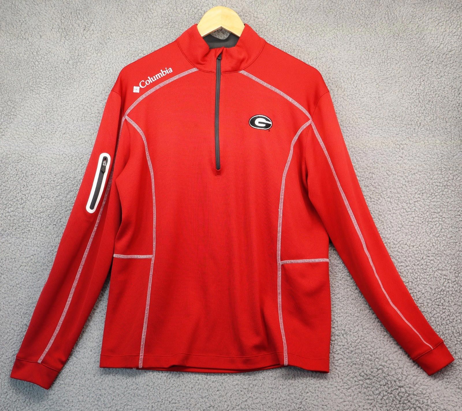 Columbia Georgia Bulldogs Shotgun 1/4 Zip Omni-Wick Medium Columbia Size US M / EU 48-50 / 2 - 1 Thumbnail