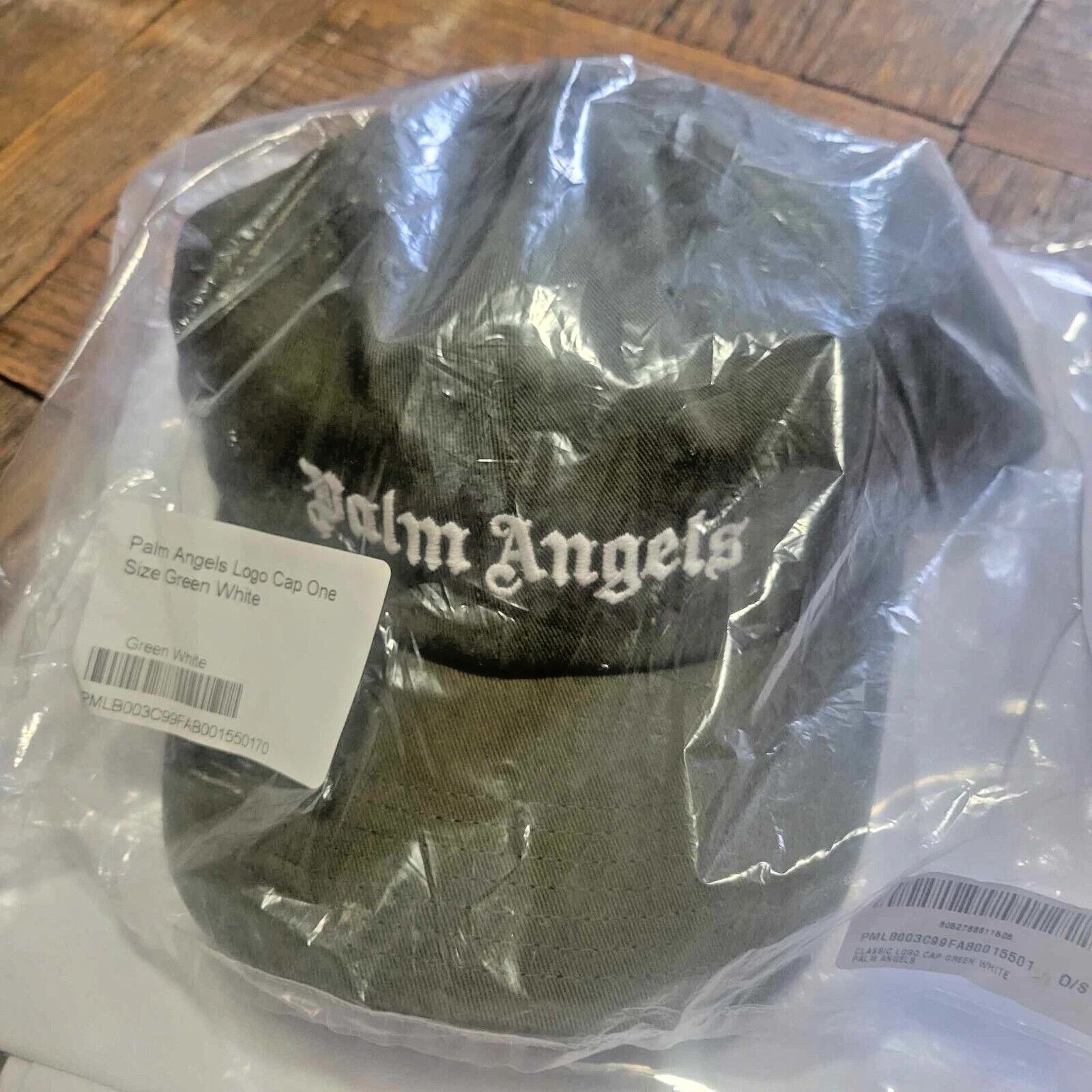 Palm Angels PALM ANGELS CLASSIC LOGO BASEBALL CAP HAT ADJUST strap NWT Size ONE SIZE - 5 Thumbnail