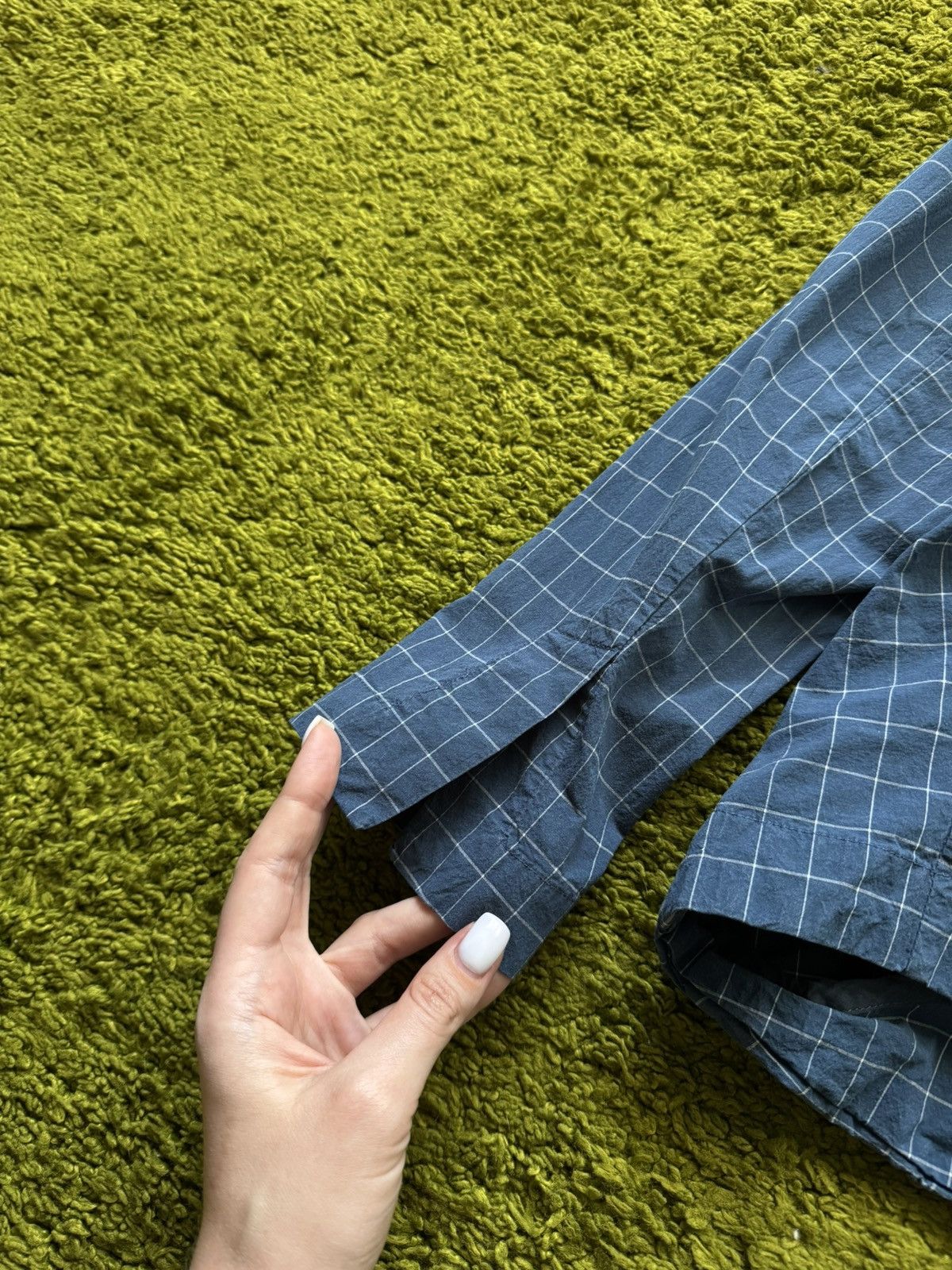 Rundholz Rundholz avant garde checkered poplin blazer Size M / US 6-8 / IT 42-44 - 8 Thumbnail