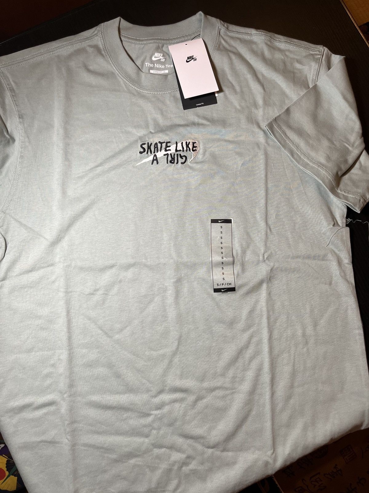 Nike Nike SB Skate Like A Girl Green T Shirt Small 📦FAST SHIP📦 Size US S / EU 44-46 / 1 - 1 Thumbnail