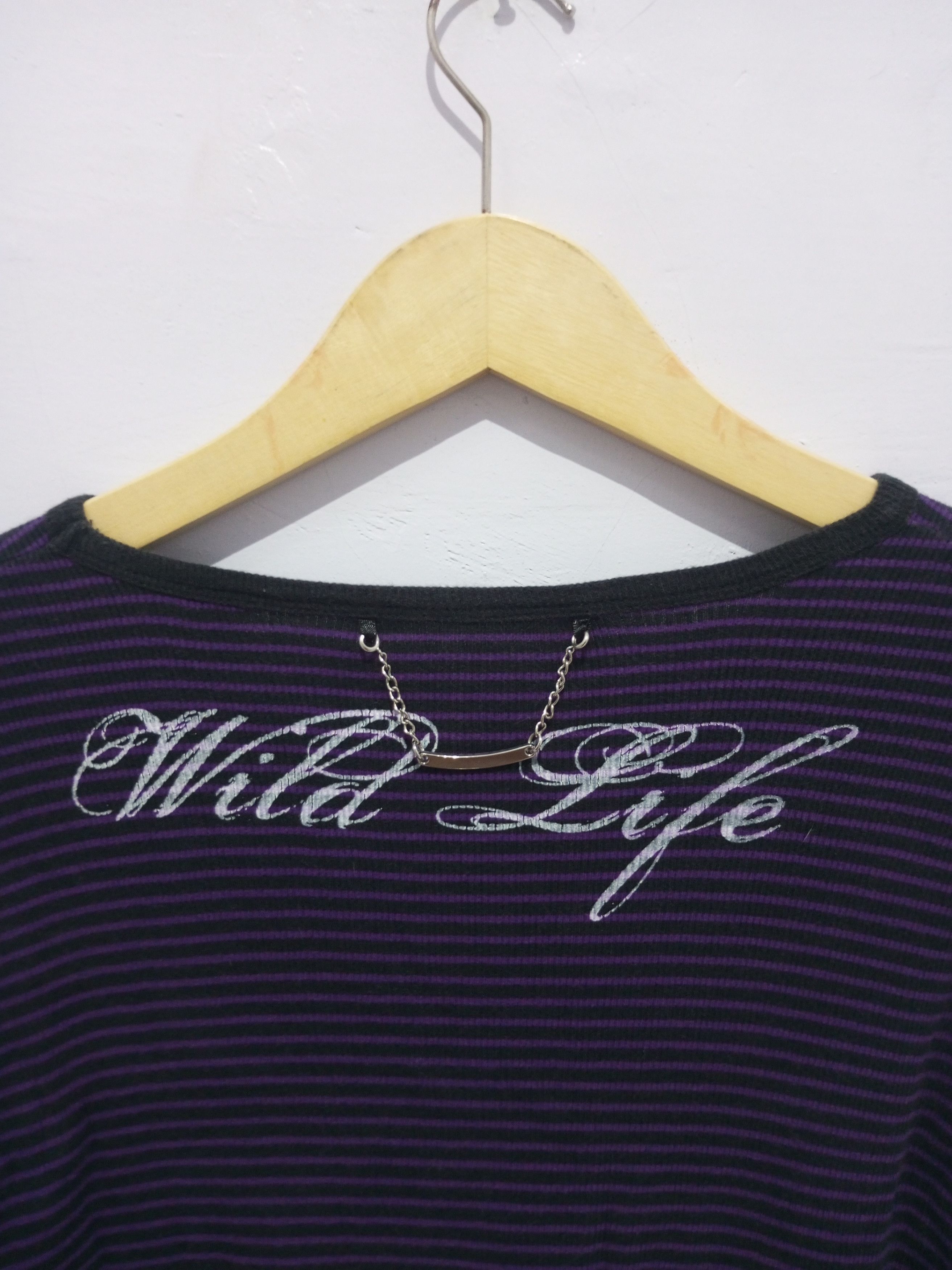 Japanese Brand Japanese mild life poem long sleeve tshirt Size US L / EU 52-54 / 3 - 5 Thumbnail