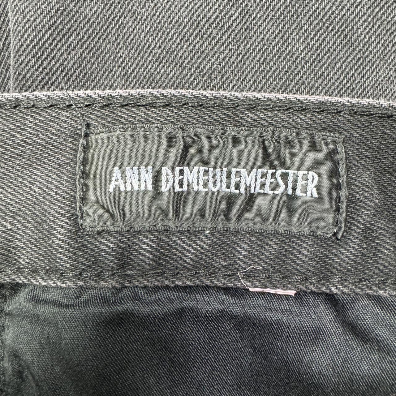 Ann Demeulemeester Ann demeulemeester ss2023 wide leg jeans with two laces Size US 33 - 5 Thumbnail