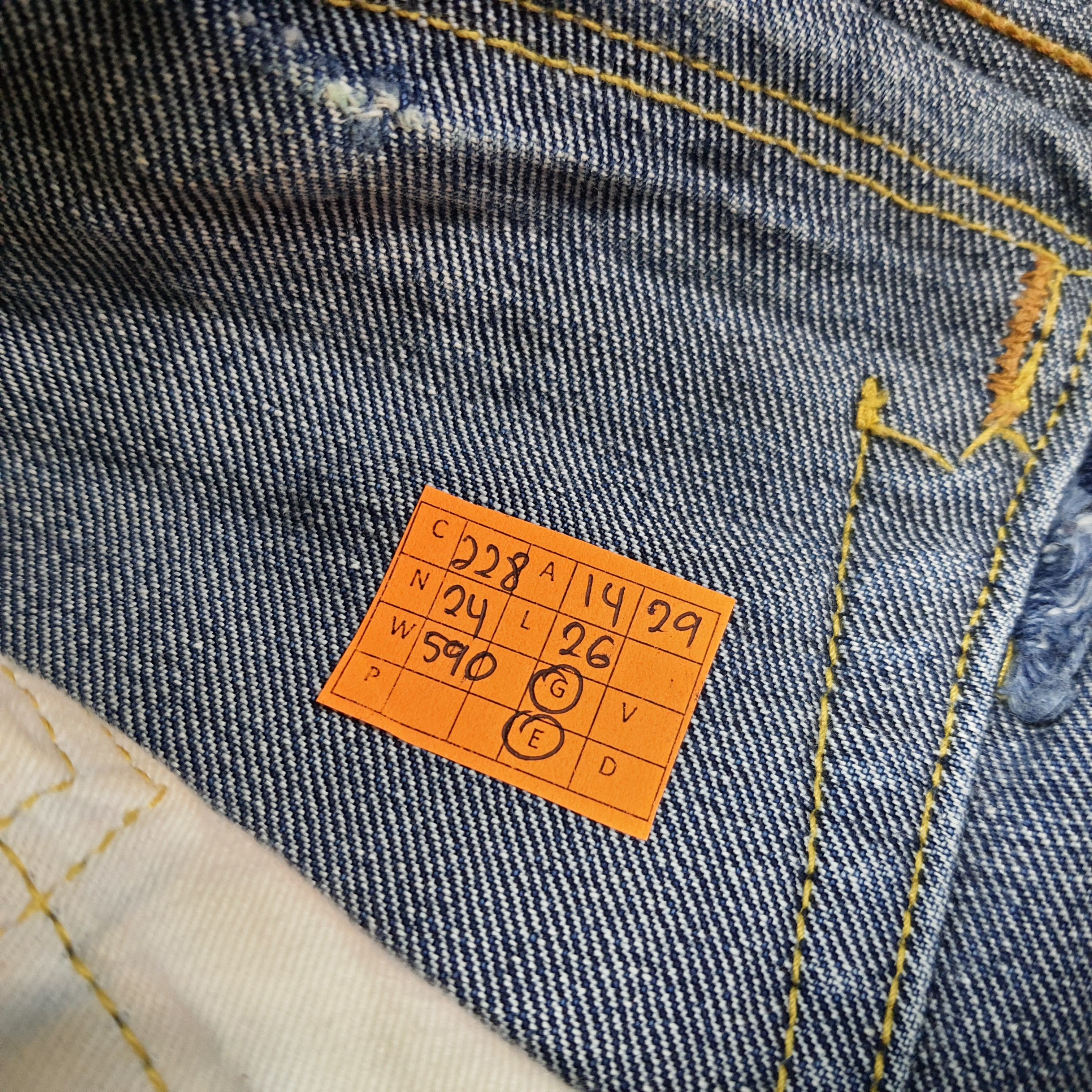Evisu Vintage Evisu Donna Boot Cut Selvedge Custom Daicock C228N24 Size 28" / US 6 / IT 42 - 11 Thumbnail