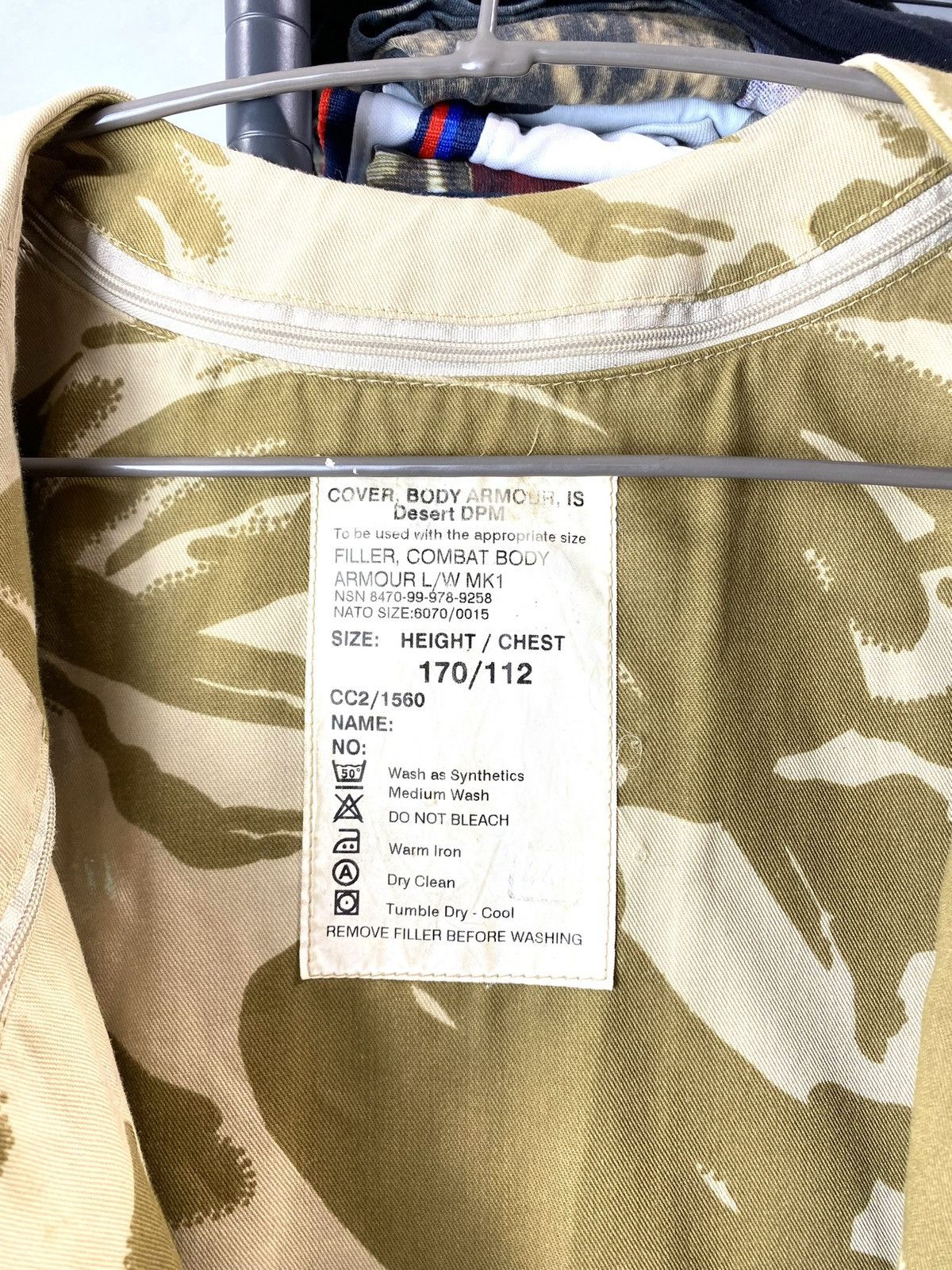 Vintage 💥Rare! Vintage Camouflage Avant Gard Military Vest Size US M / EU 48-50 / 2 - 11 Thumbnail