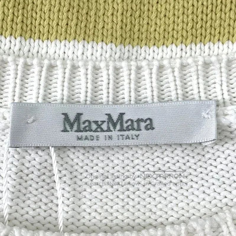 Max Mara MaxMara Striped Cotton Pullover Sweater . Size L / US 10 / IT 46 - 6 Thumbnail