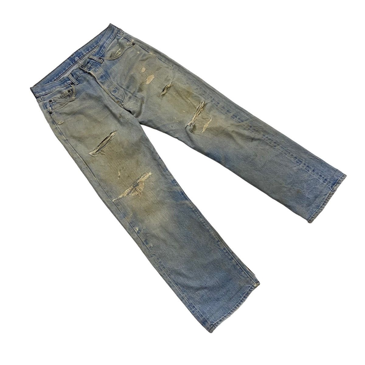 Levi's Vintage 60s Levis 501 Redline _6 Selvedge Single R Size US 30 / EU 46 - 3 Thumbnail