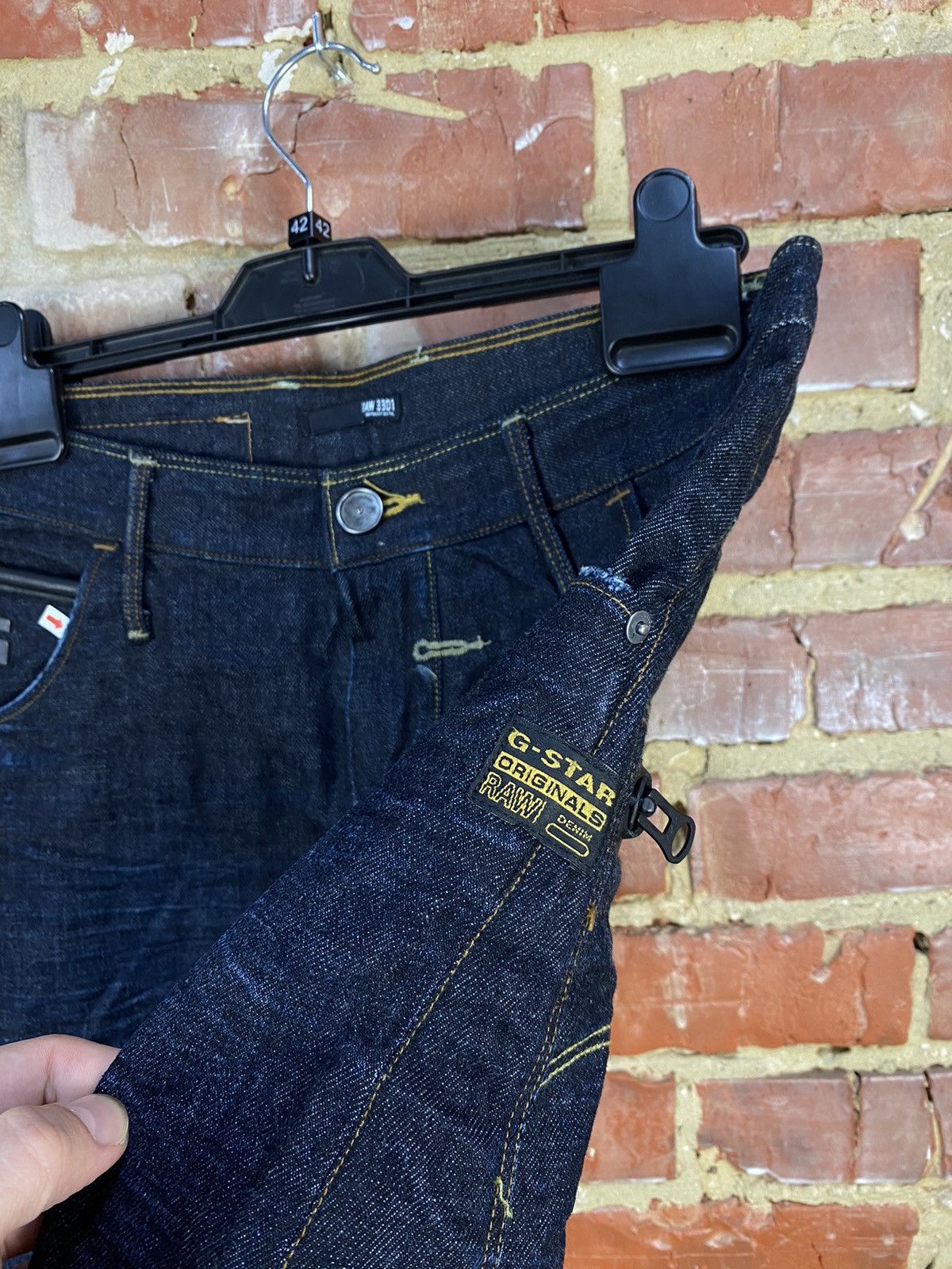 G-Star G-Star Raw 3301 Riley Loose Tapered Denim Jeans Size US 29 - 8 Thumbnail