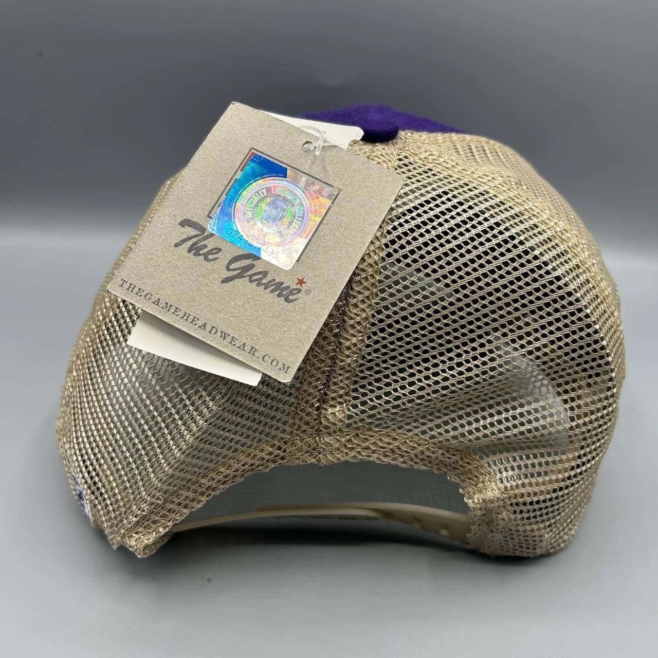 The Game Vintage James Madison University Trucker Hat NCAA Snap Back Size ONE SIZE - 4 Thumbnail