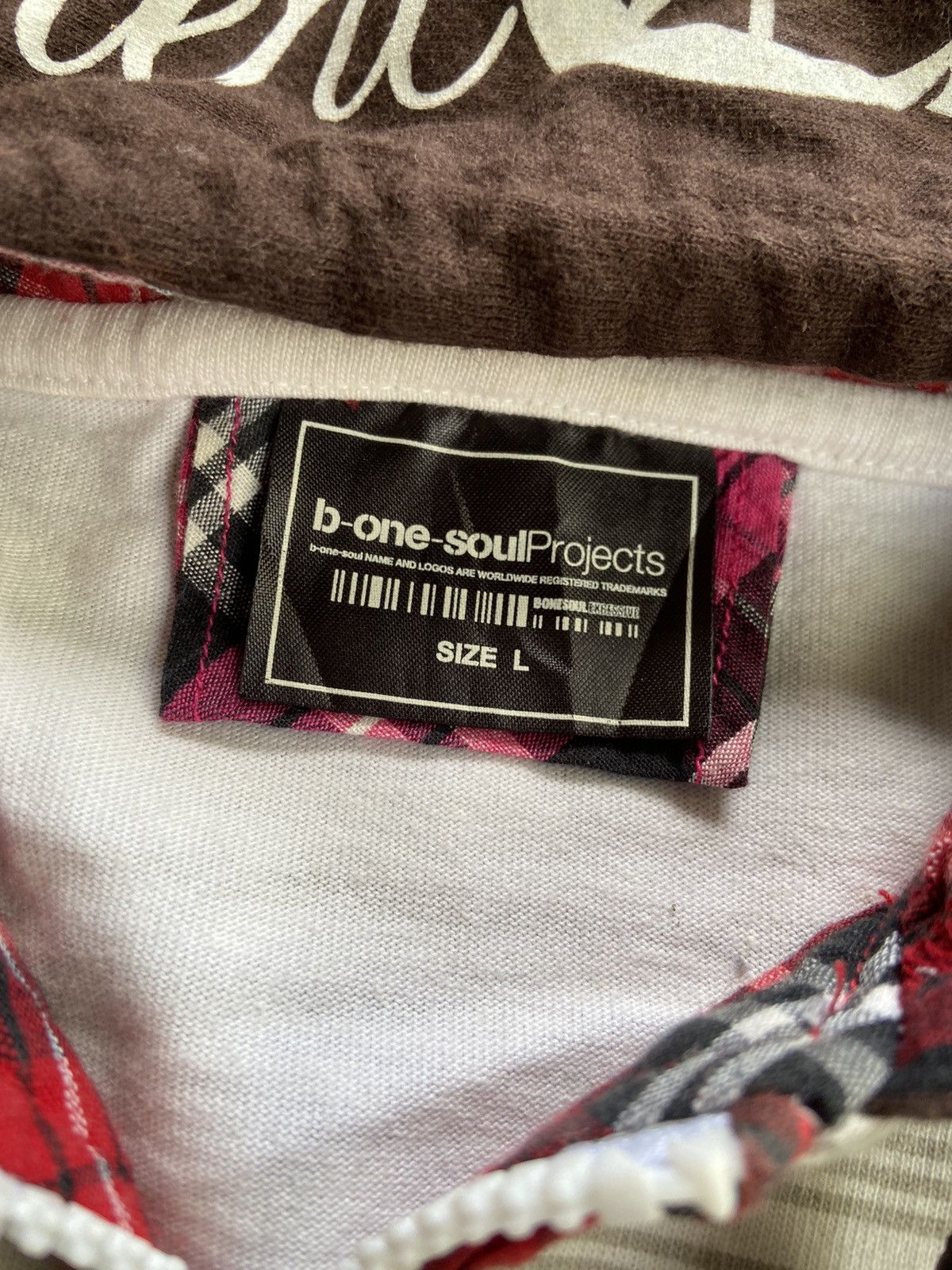 Japanese Brand B-ONE SOUL SUBLIMINAL SELF EXPRESSION JAPAN ZIP STYLE Size US L / EU 52-54 / 3 - 13 Thumbnail