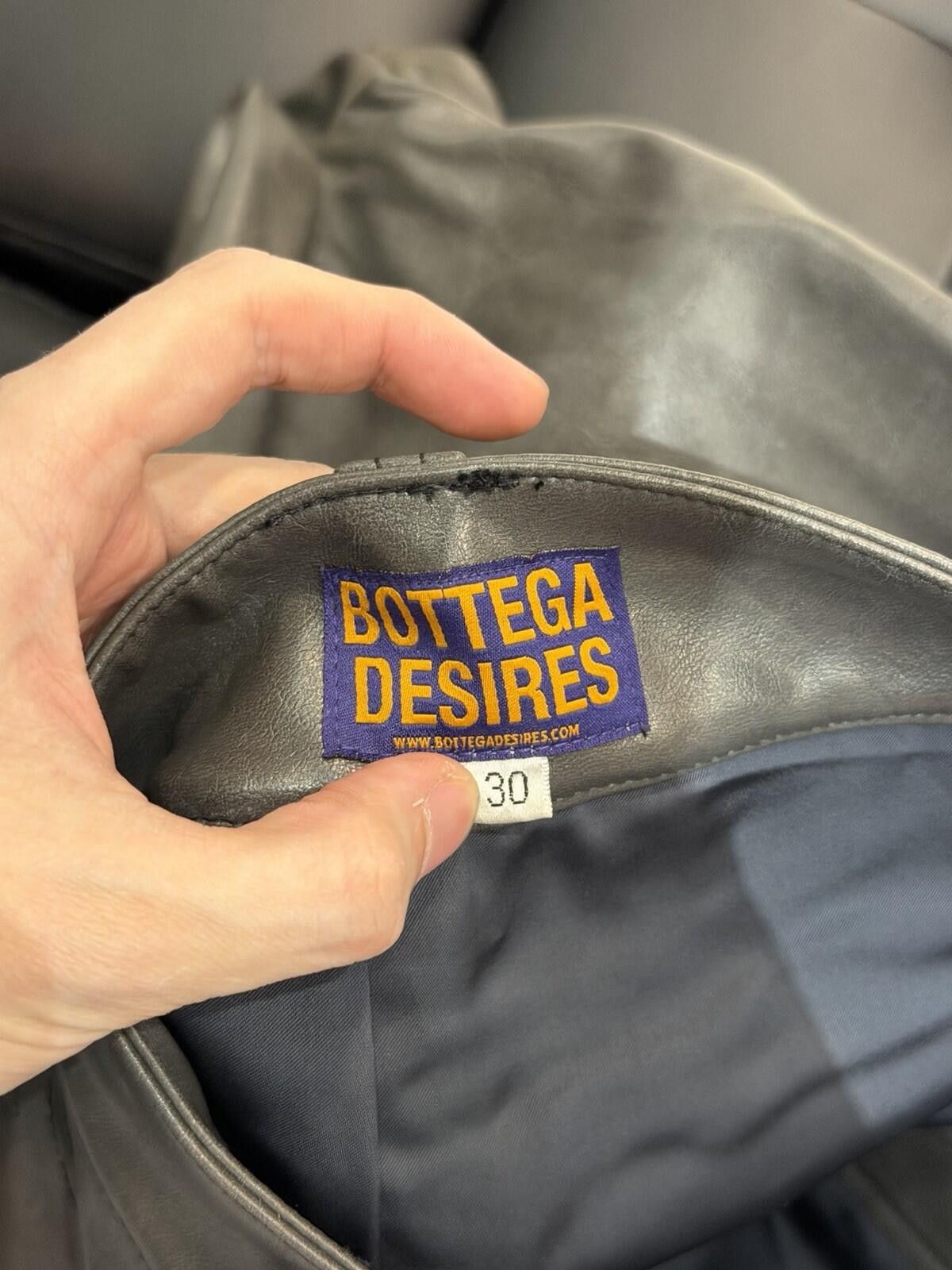 Bottega Desires Bottega Desires Grey Leather Shorts - Brand New Size 30 Size US 30 / EU 46 - 9 Thumbnail