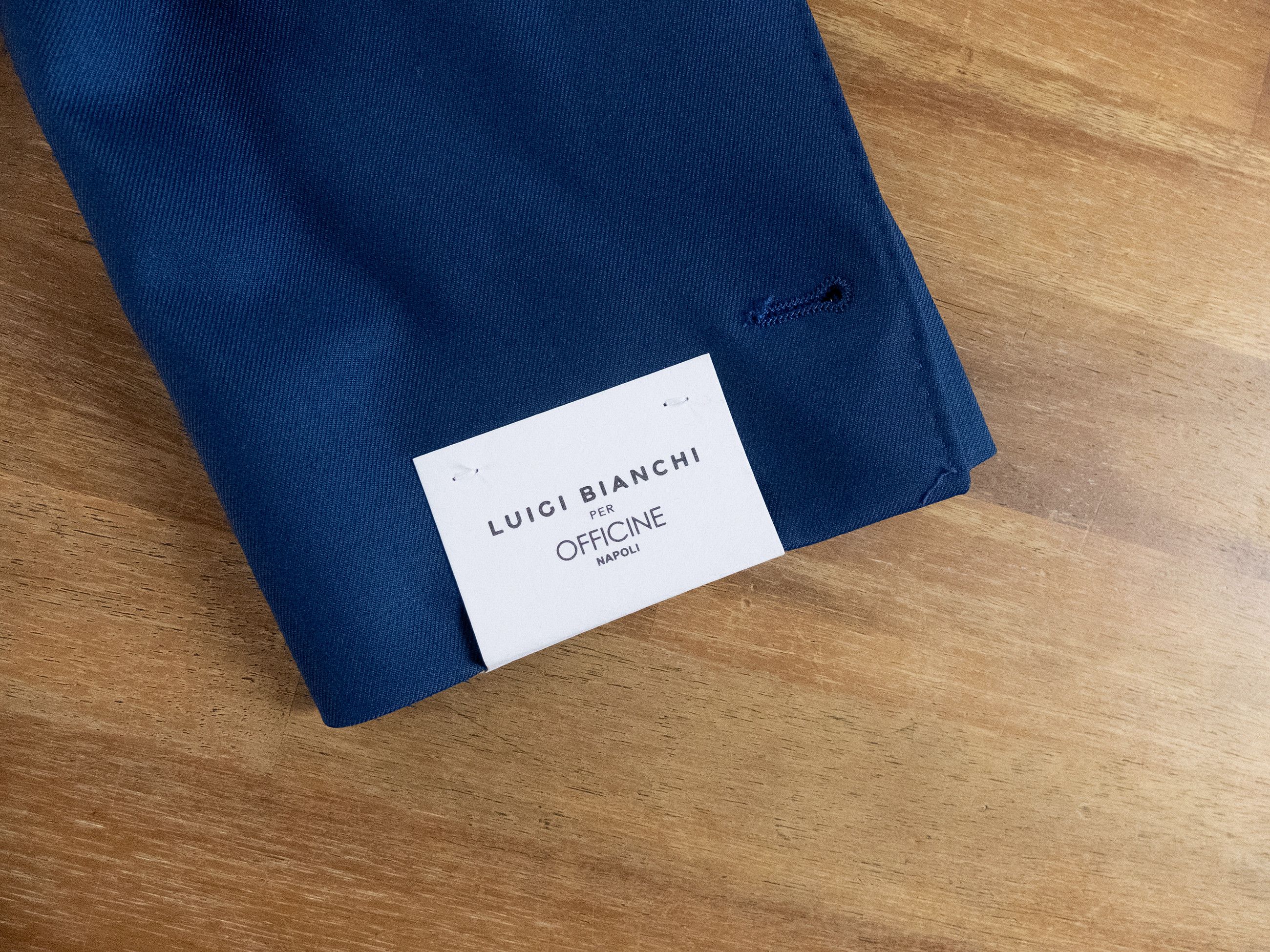 Luigi Bianchi LUIGI BIANCHI SARTORIA blue wool blazer Size 38 / Medium Size 38R - 5 Thumbnail