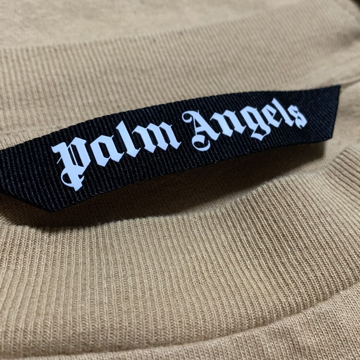 Palm Angels Palm Angels Small Classic Logo Tan Brown Tee Size US S / EU 44-46 / 1 - 5 Thumbnail