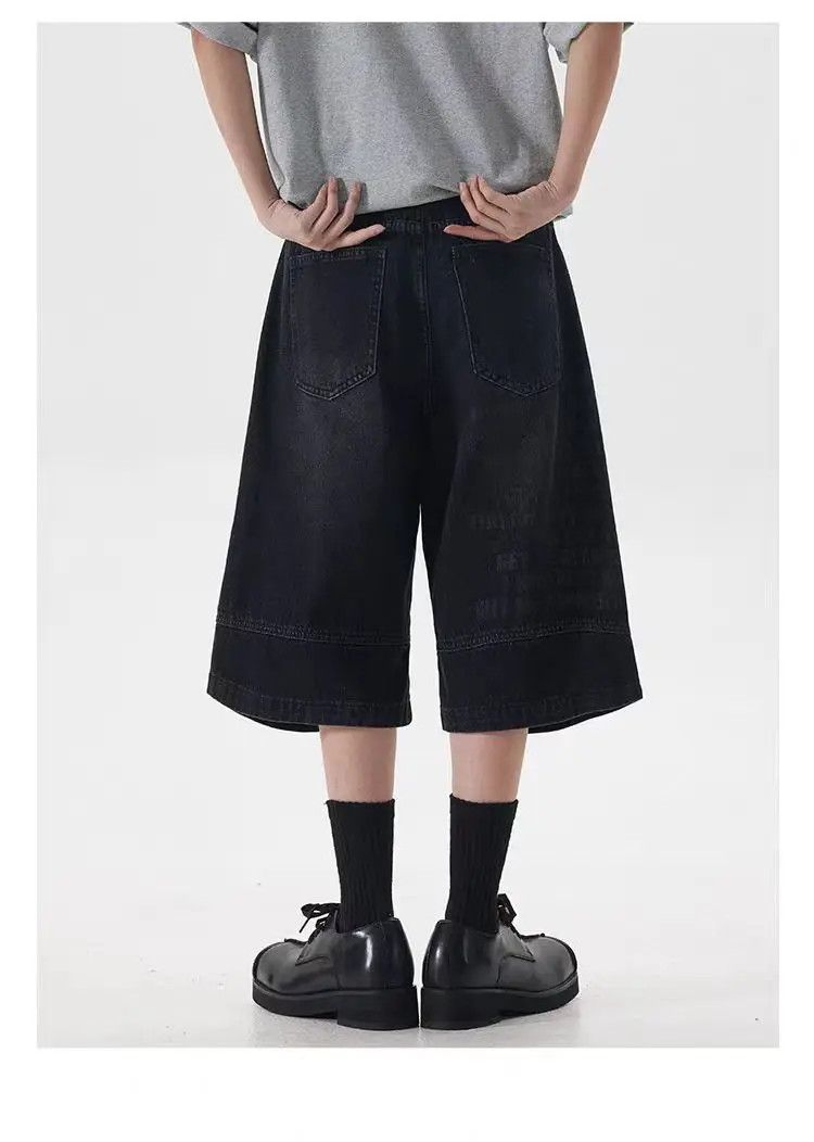 Designer × Japanese Brand Vintage Casual Loose Harajuku Shorts Size US 32 / EU 48 - 2 Thumbnail