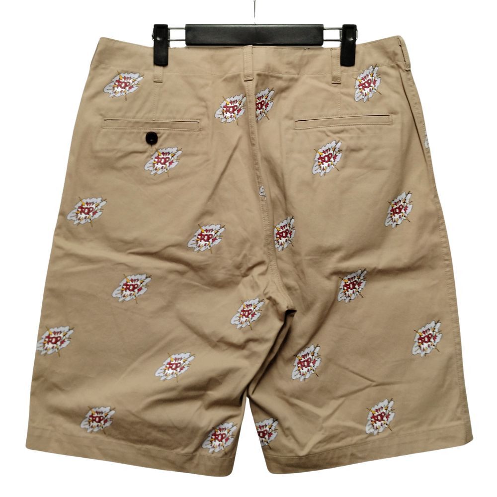 Comme des Garcons SHIRT Shorts Overall Pattern Half Pants Beige Size US 37 - 2 Thumbnail