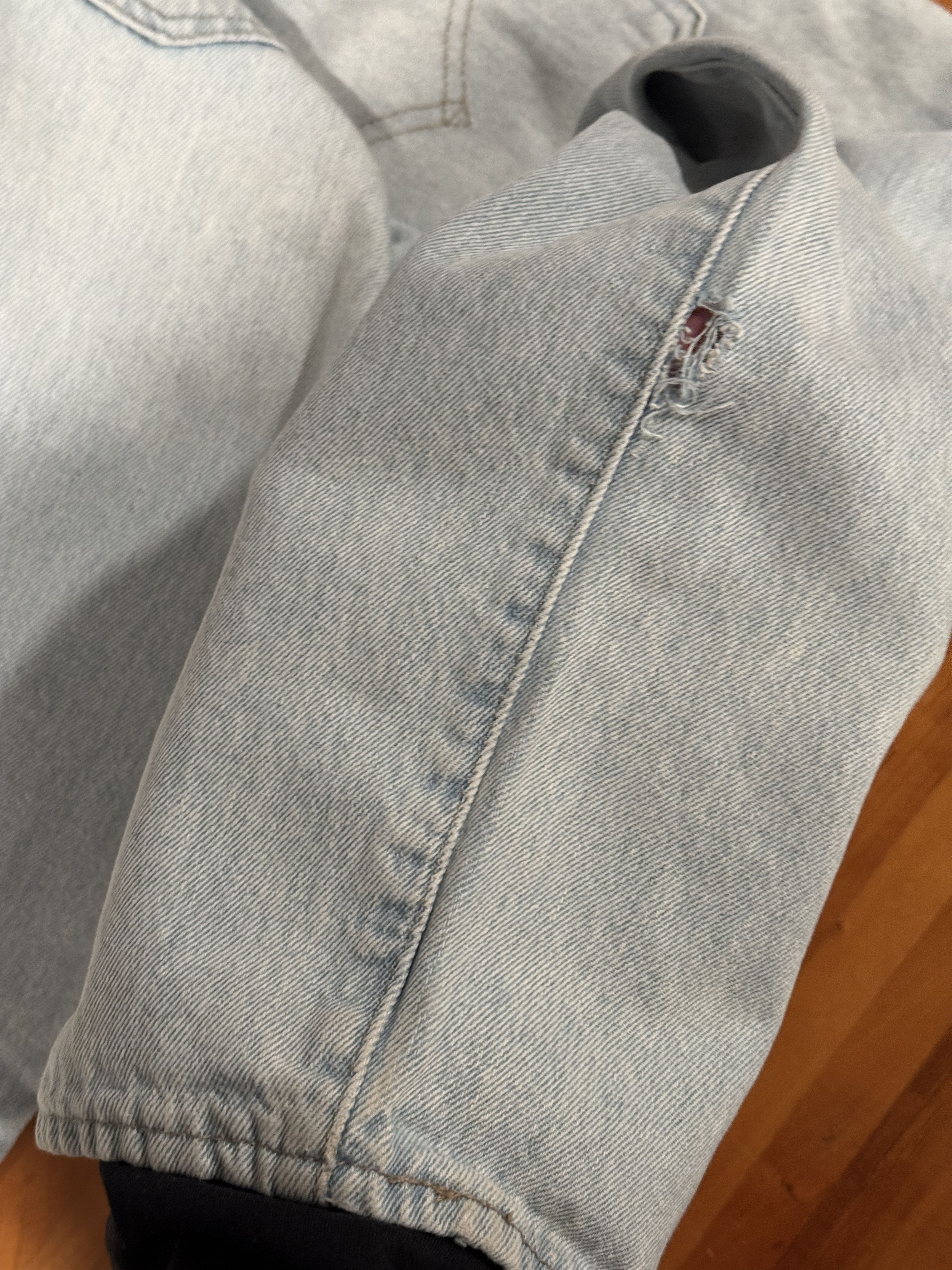 Levi's Levi's 551Z Cropped (32W) - Light Wash Size US 32 / EU 48 - 5 Thumbnail