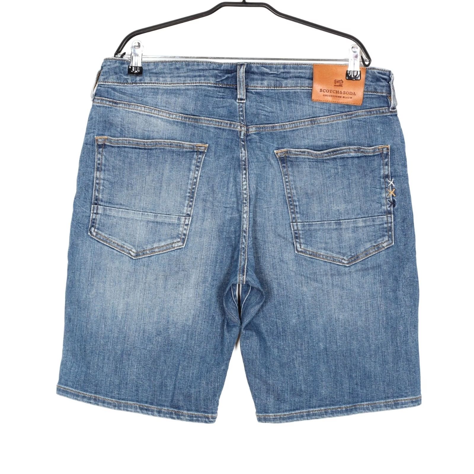 Scotch & Soda SCOTCH & SODA RALSTON Denim Jeans Shorts Men Size W36 Stretch DZ5224 Size US 36 / EU 52 - 2 Thumbnail