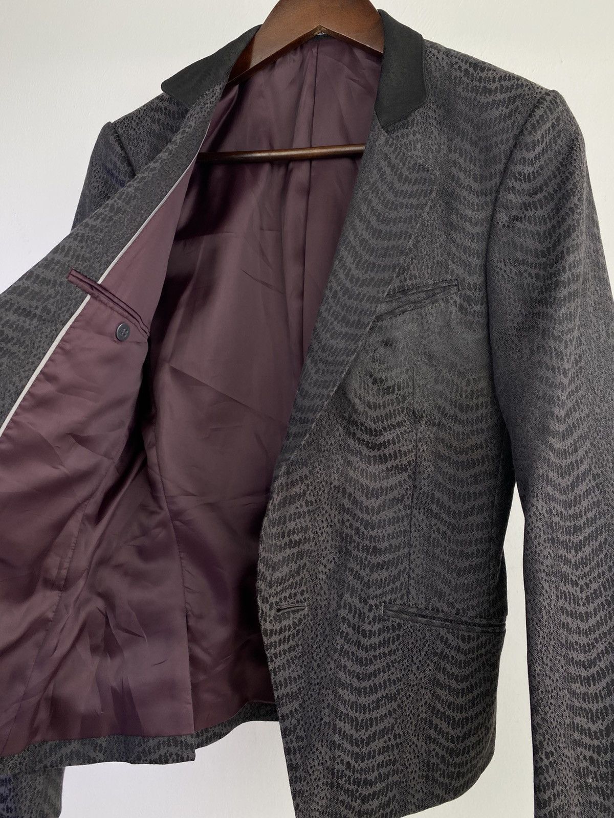 Tornado Mart Tornado Mart 00s Snake Print Blazer Jacket Japan Size US S / EU 44-46 / 1 - 14 Thumbnail