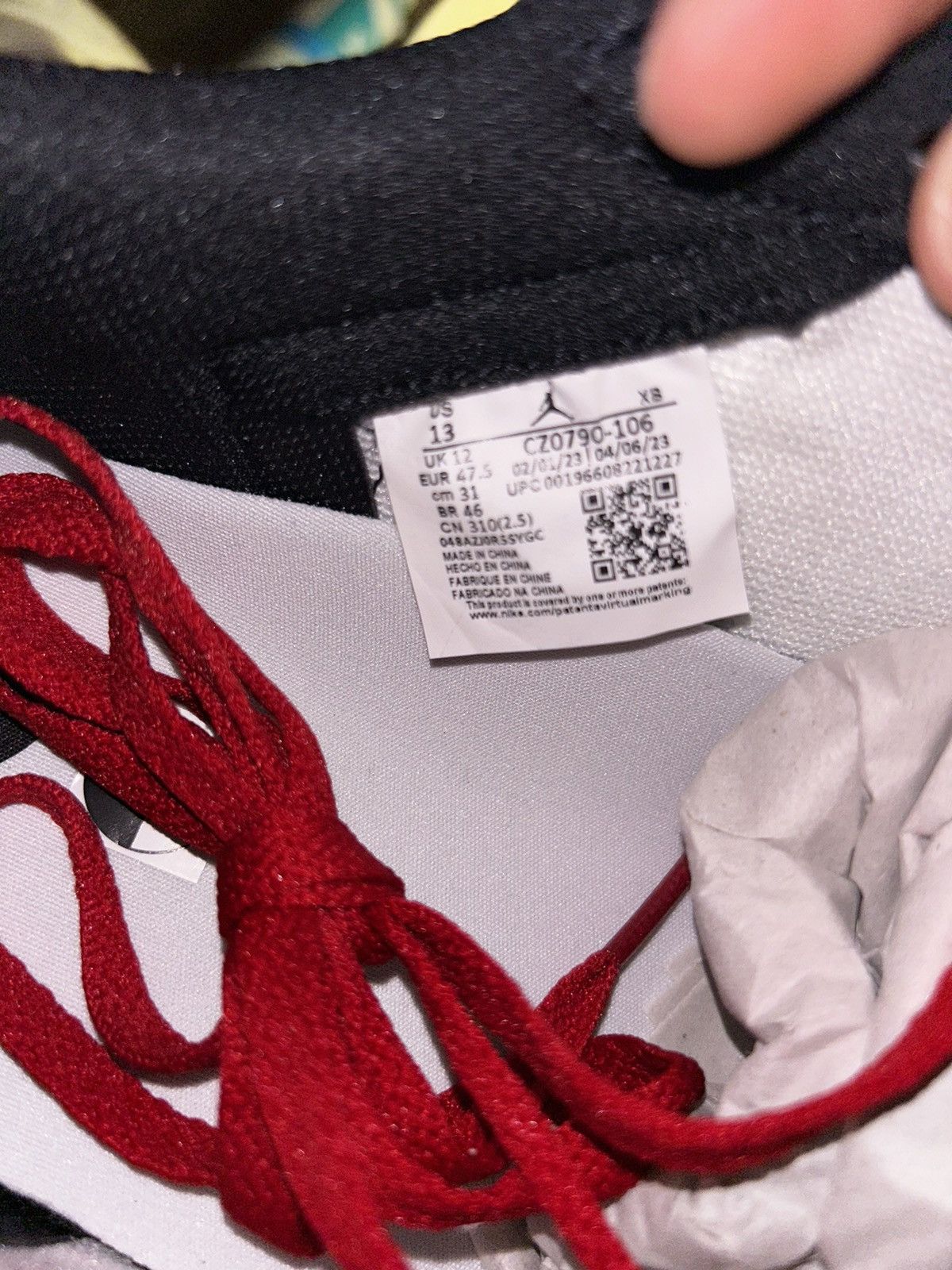 Jordan Brand Jordan 1 Retro Low 2023 Size US 13 / EU 46 - 8 Thumbnail