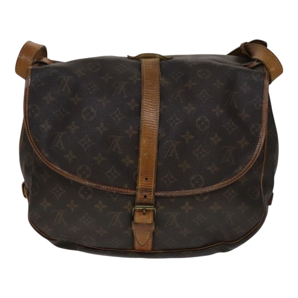 Louis Vuitton LOUIS VUITTON Monogram Saumur 35 Shoulder Bag M42254 Size ONE SIZE - 2 Thumbnail