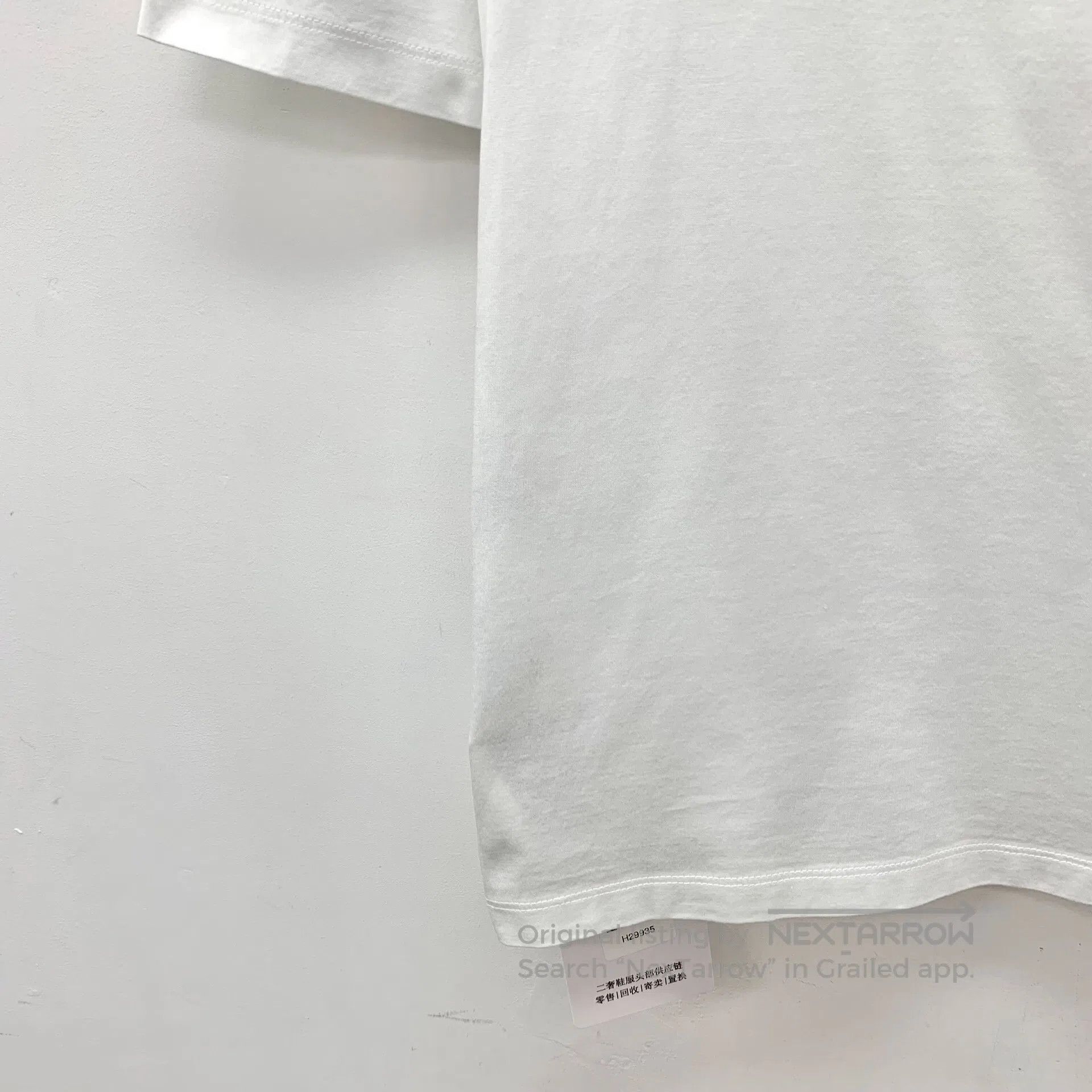 Prada Prada White Pocket Triangle Logo Cotton Crew Neck Short Sl Size US XS / EU 42 / 0 - 4 Thumbnail
