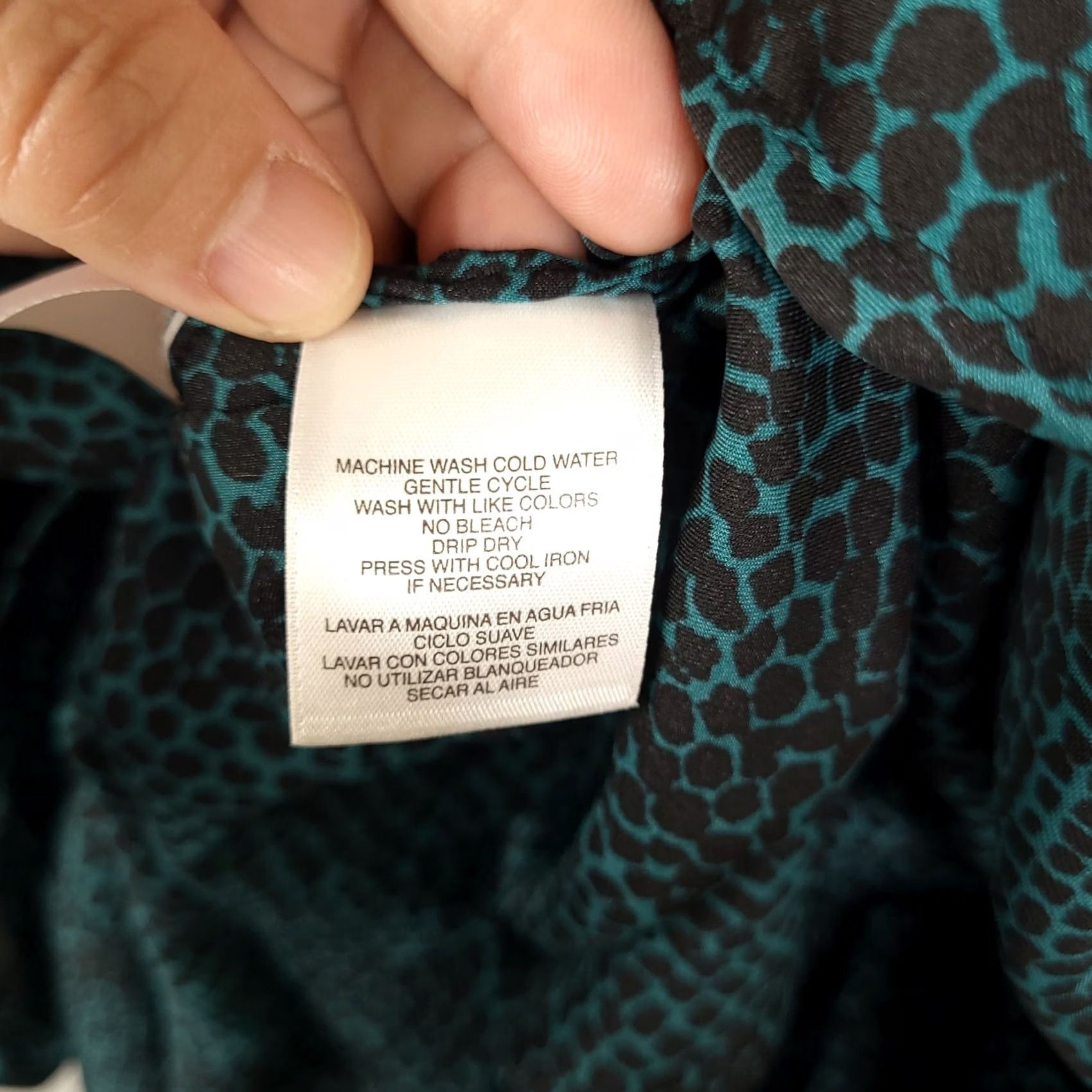 Jones New York Jones New York Womens Animal Print Button Up Dress Size 4 Size S / US 4 / IT 40 - 5 Thumbnail